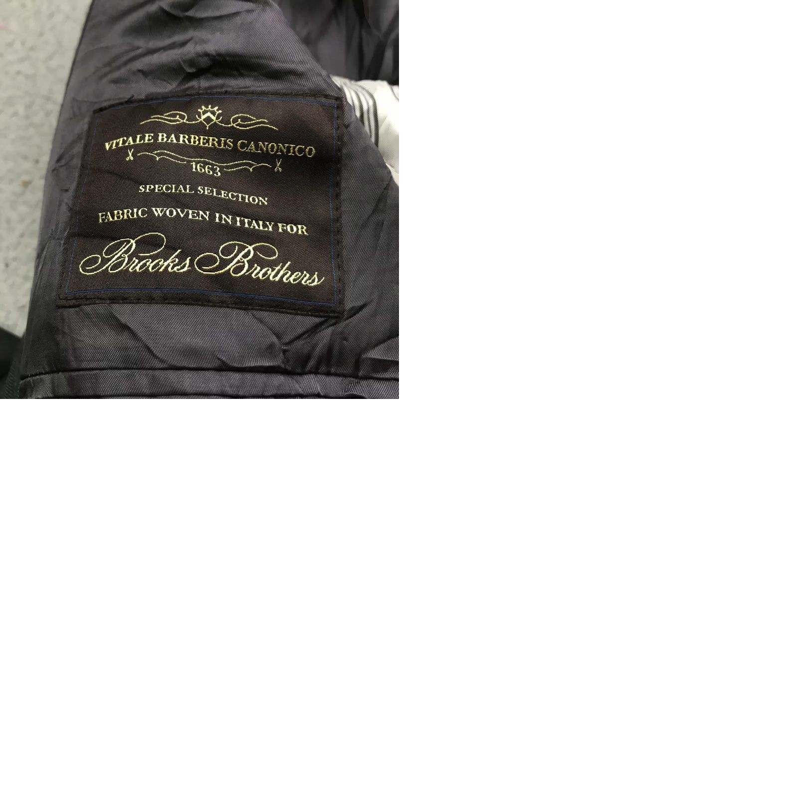 Brooks Brothers Brooks Brothers 1818 Regent Wool Blazer Jacket Coat Mens Small 38R Gray Solid Pockets Lined Wool Outer Shell Button Short Coat Size 36R - 9 Thumbnail