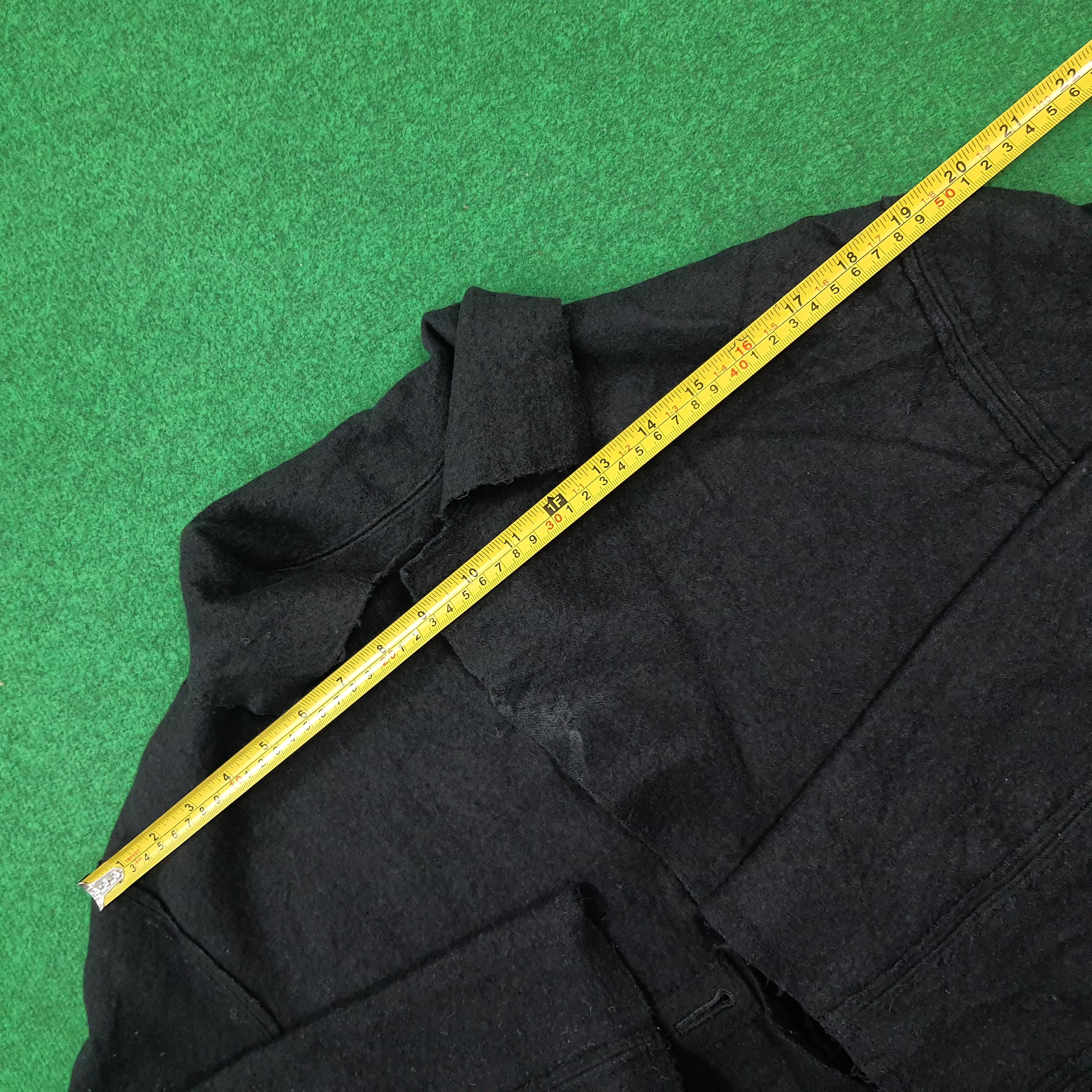 Y's Yohji Yamamoto Y's Longline Blazer Wool Linen Cardigan Size US M / EU 48-50 / 2 - 12 Thumbnail