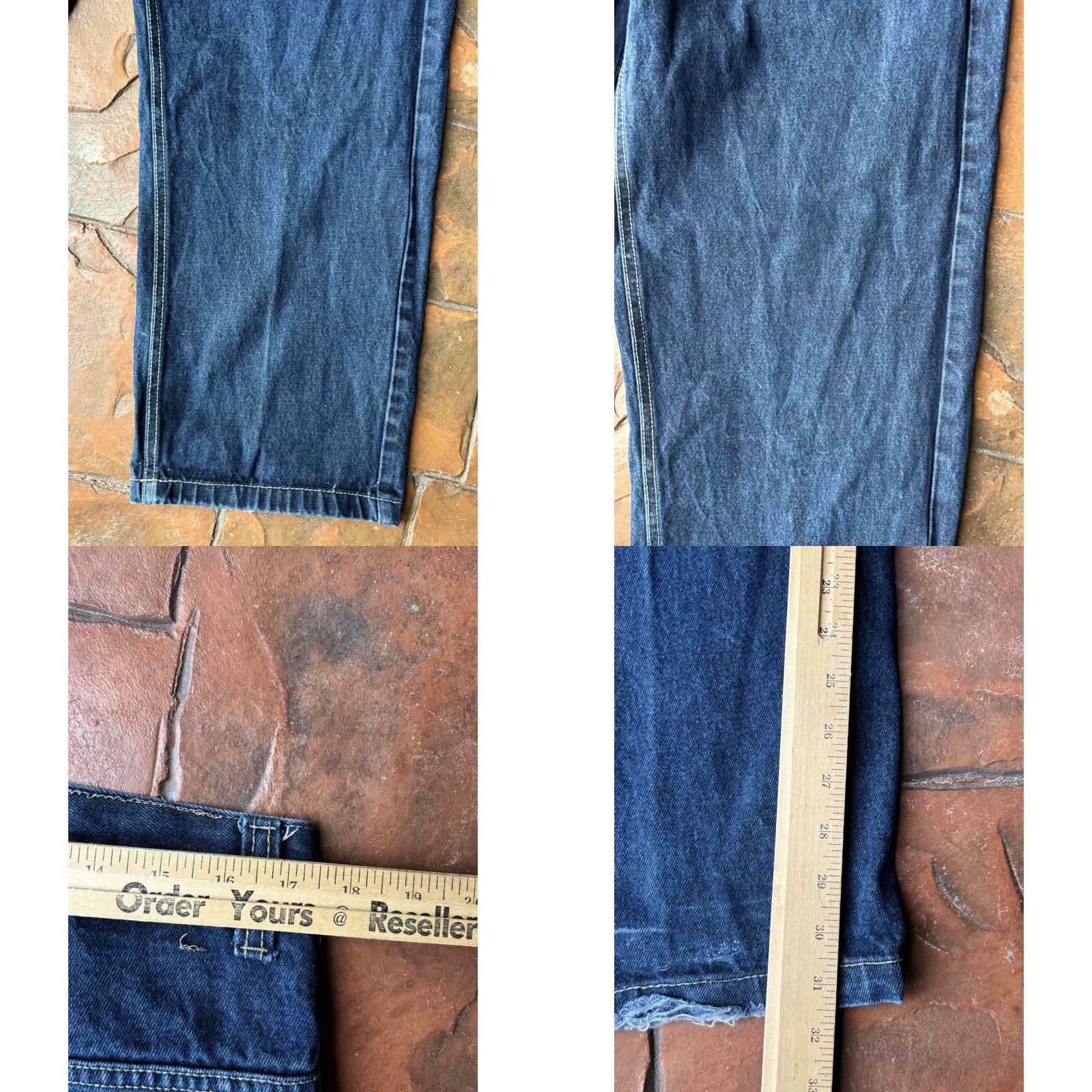Southpole VINTAGE Southpole Baggy Jeans Men’s 34 Blue Grunge Skater 90s Hip Hop Distressed Pockets Wide-Leg Modern Fit Mens Size US 34 / EU 50 - 9 Thumbnail