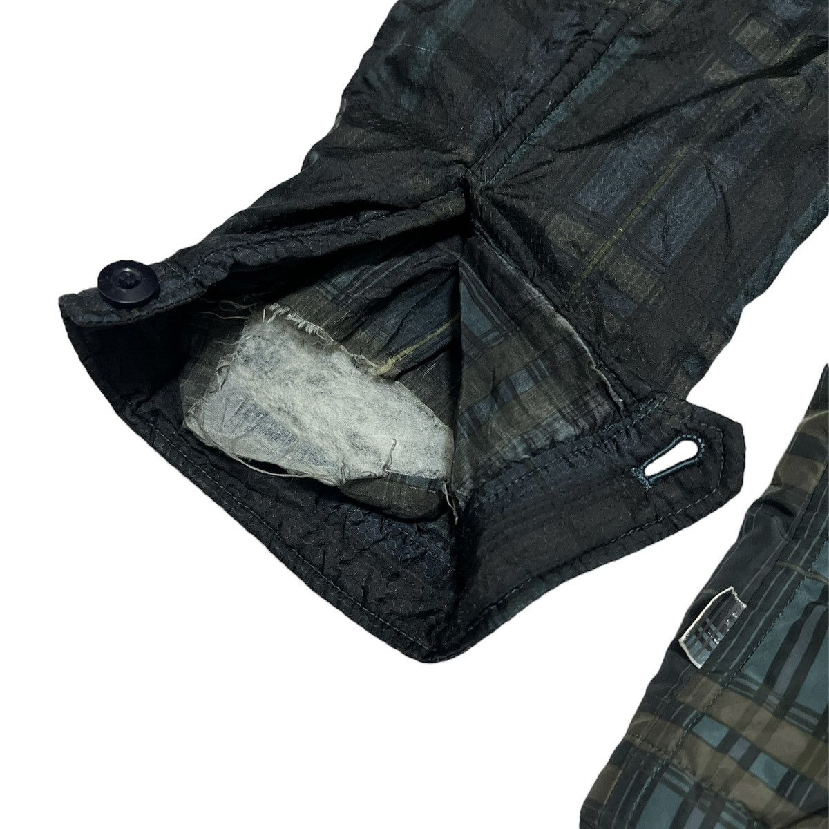 Jun Takahashi AW00 Undercover Melting Pot Plaid Nylon Jacket Size US L / EU 52-54 / 3 - 10 Thumbnail