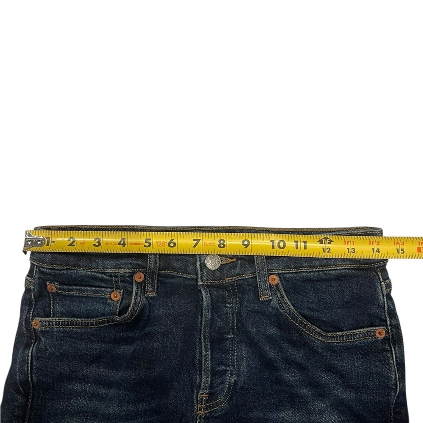 RE/DONE Re/Done Blue Straight Jeans Classic Denim Size:27 Size US 27 - 7 Thumbnail