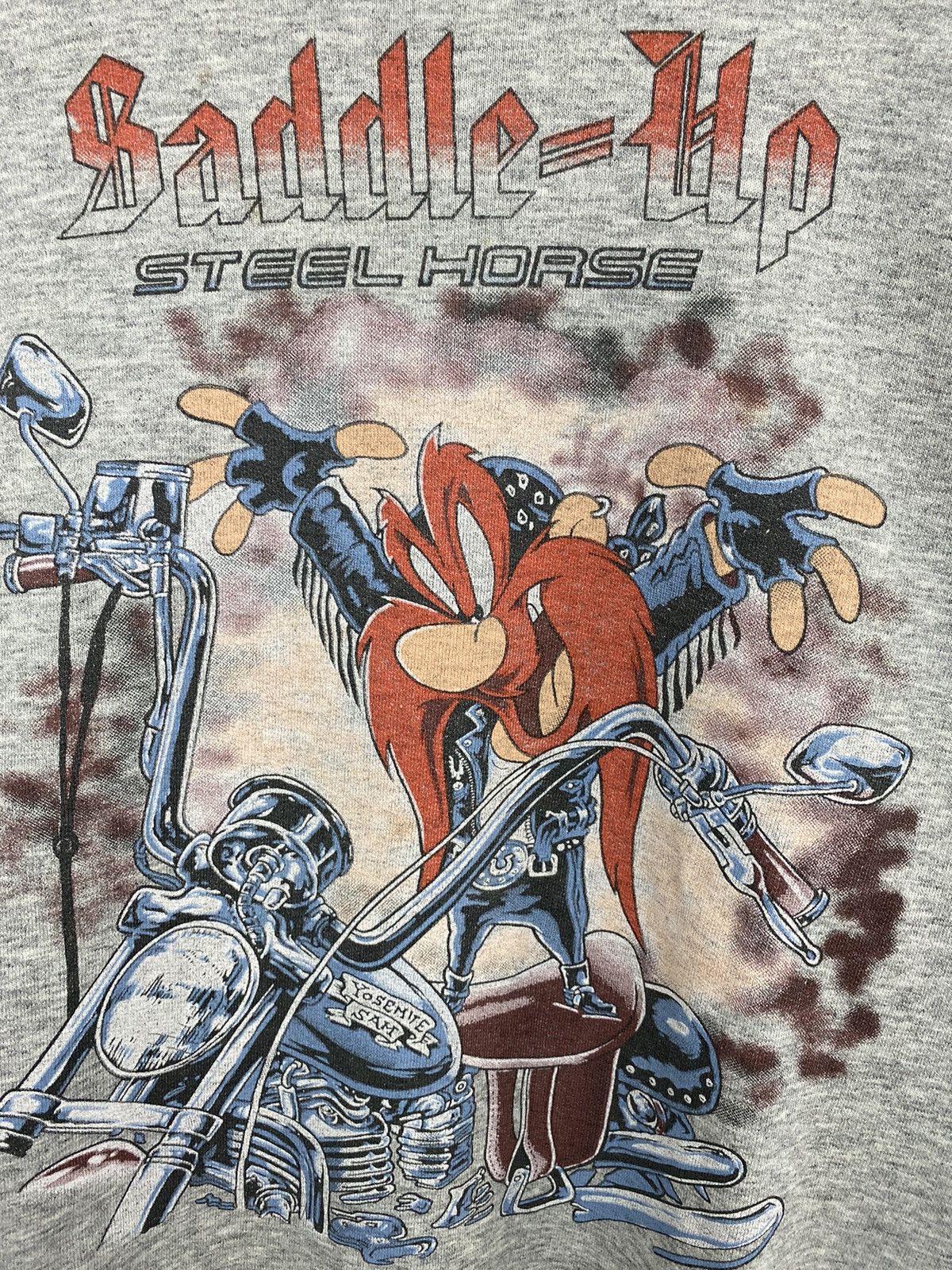 Harley Davidson Vintage 80s Yosemite Sam Choppers Sweatshirt Harley Davidson Size US XL / EU 56 / 4 - 8 Thumbnail
