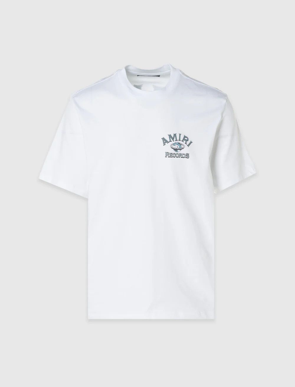 Amiri o1mle0325 Global Records T-Shirt in White Size US XL / EU 56 / 4 - 1 Thumbnail