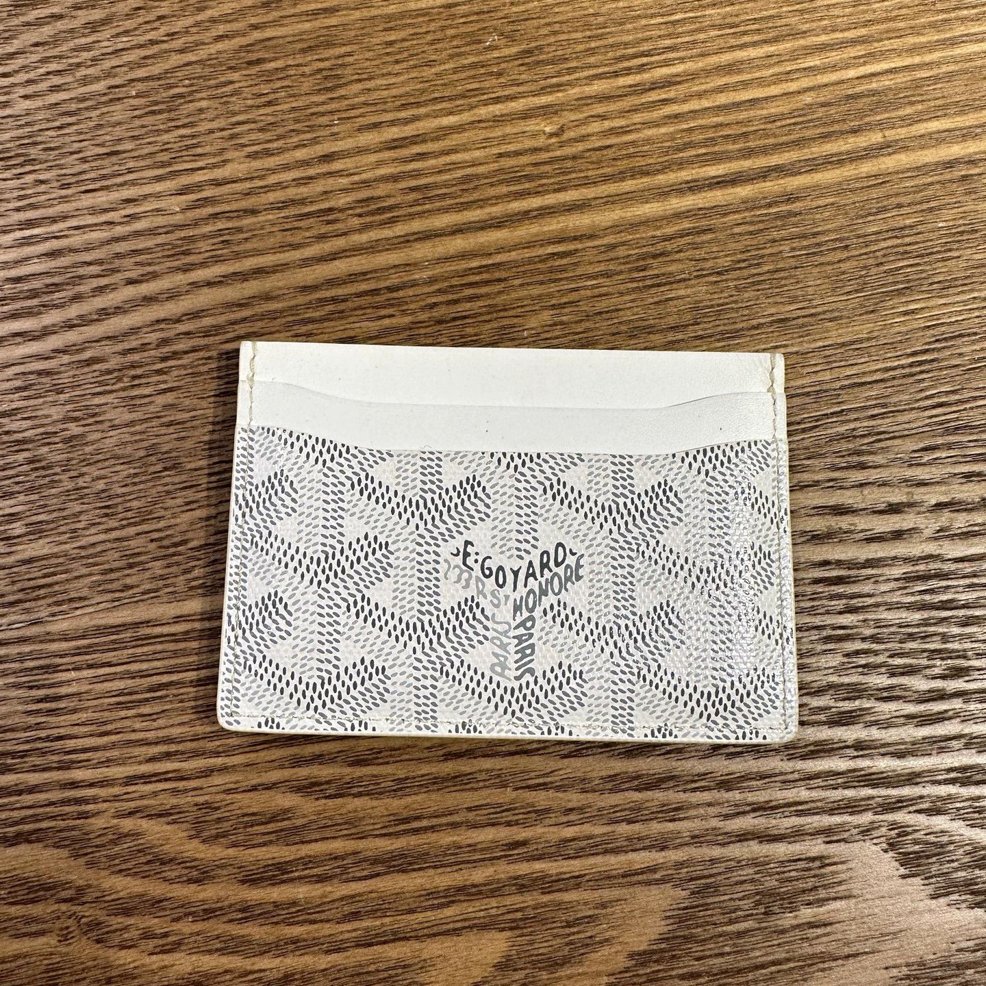Goyard Goyard Saint-Sulpic jan1095 Geo Canvas Calfskin Card Holder Size ONE SIZE - 1 Thumbnail