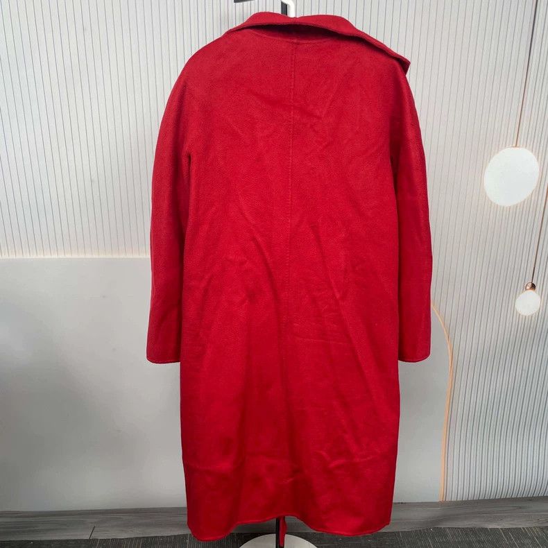 Max Mara Max Mara Cashmere red coat Size L / US 10 / IT 46 - 2 Thumbnail