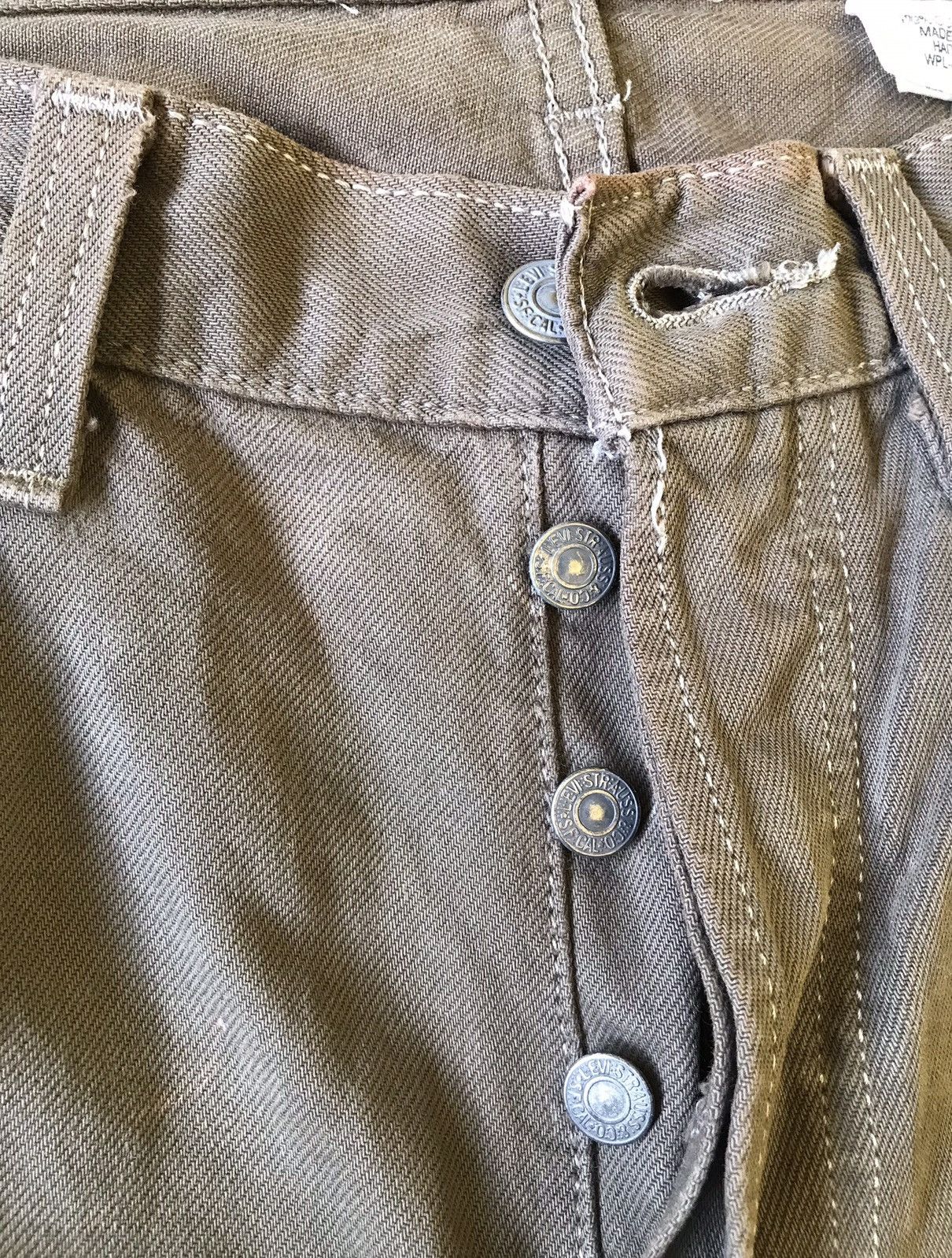 Levi's × Vintage Vintage 80s Levi’s Brown Denim Jeans Size US 32 / EU 48 - 5 Thumbnail