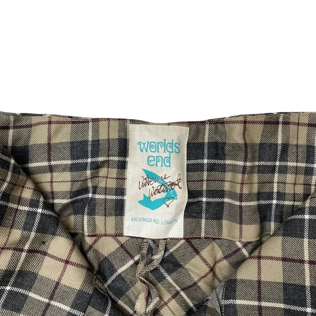 Vivienne Westwood Vivienne Westwood London Worlds End Purchase Checkered Pants Size US 36 / EU 52 - 6 Thumbnail