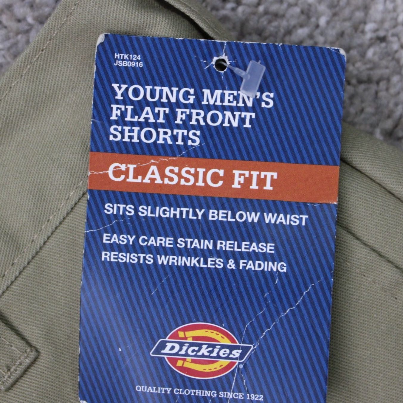 Dickies Dickies Shorts Mens 30 Beige Classic Fit Flat Front Wrinkle Resistant Casual Workwear 5-Pocket Summer Spring Size US 30 / EU 46 - 4 Thumbnail