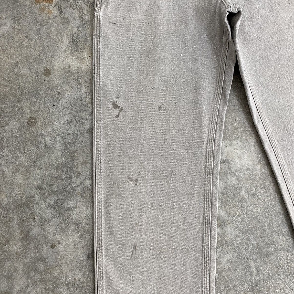 Carhartt × Vintage Vintage Carhartt Desert Grey Carpenter Workwear Pants Size US 35 - 8 Thumbnail