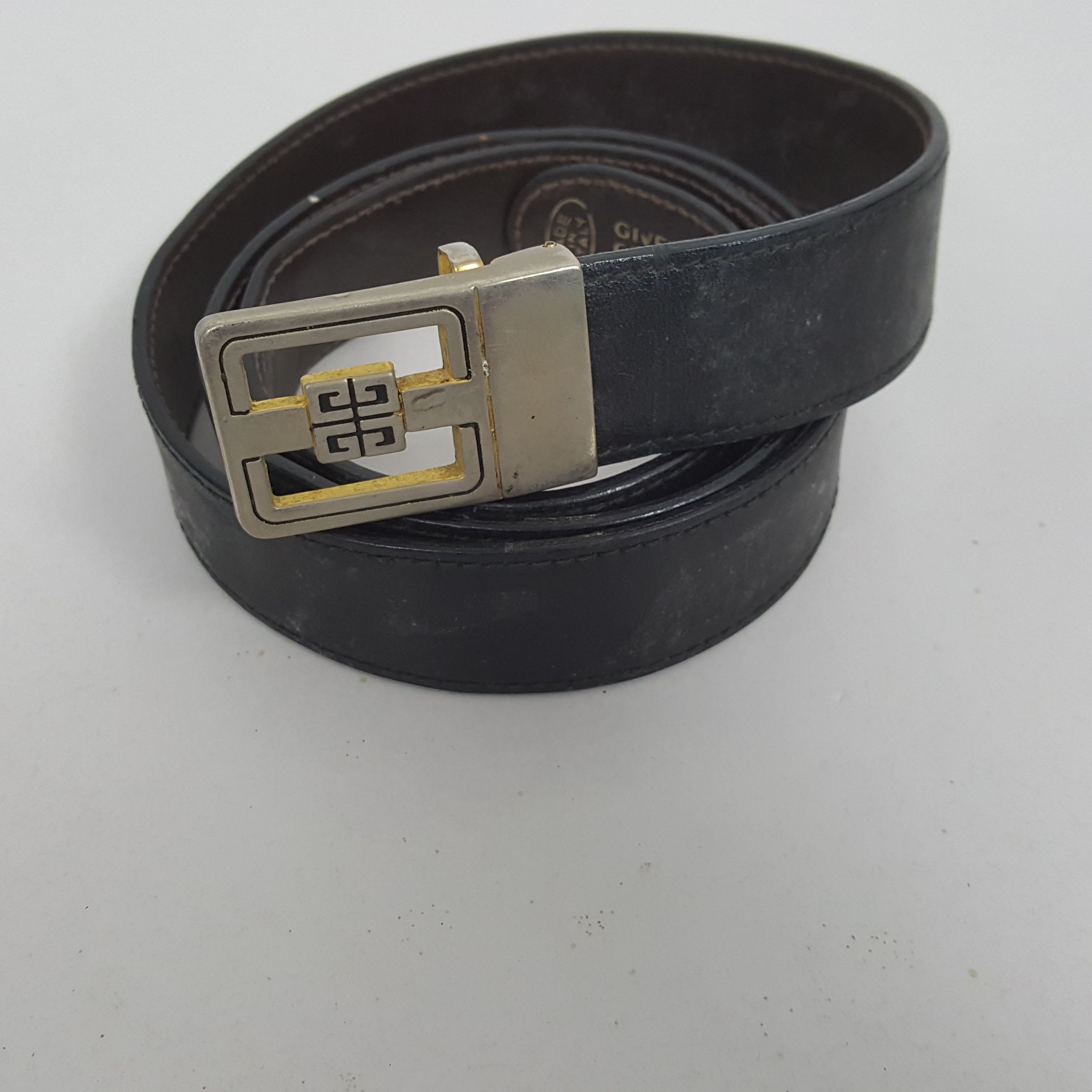 Vintage Vintage GIVENCHY Italian Fashion Brand Belt Size 38 - 1 Thumbnail