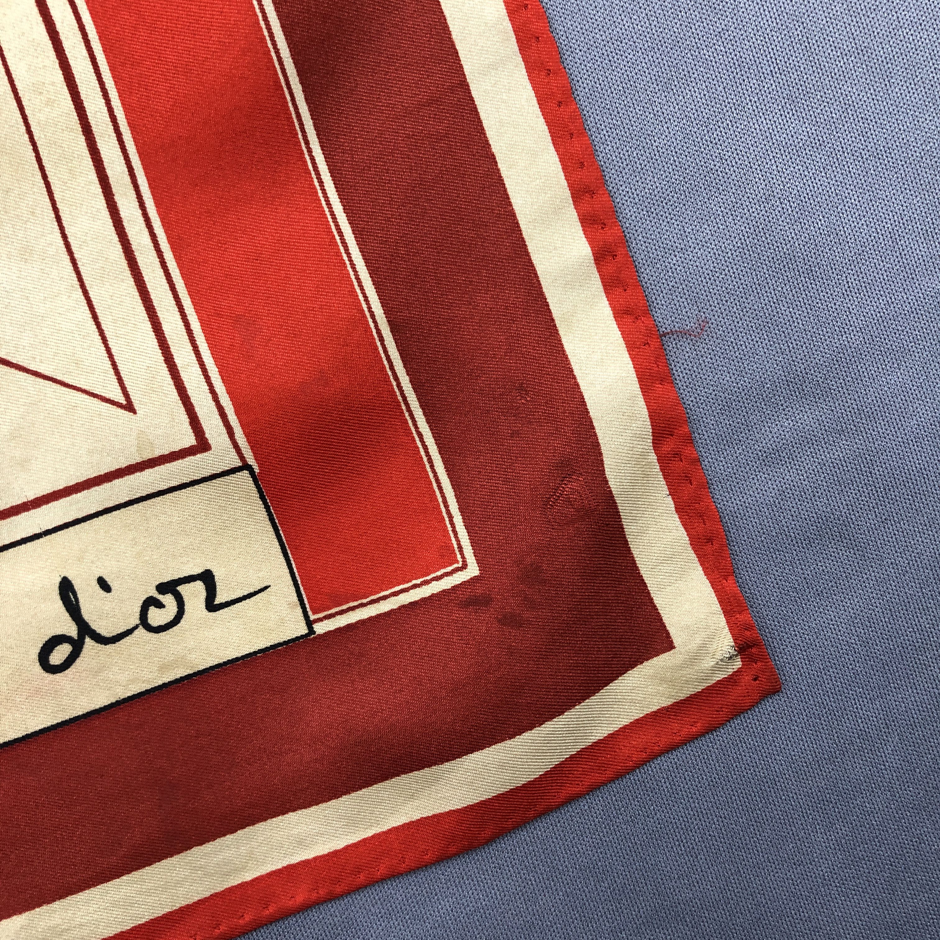 Japanese Brand Vintage SILK Scarf Twill Stole Wraps Scarves - GF60016 Size ONE SIZE - 10 Thumbnail