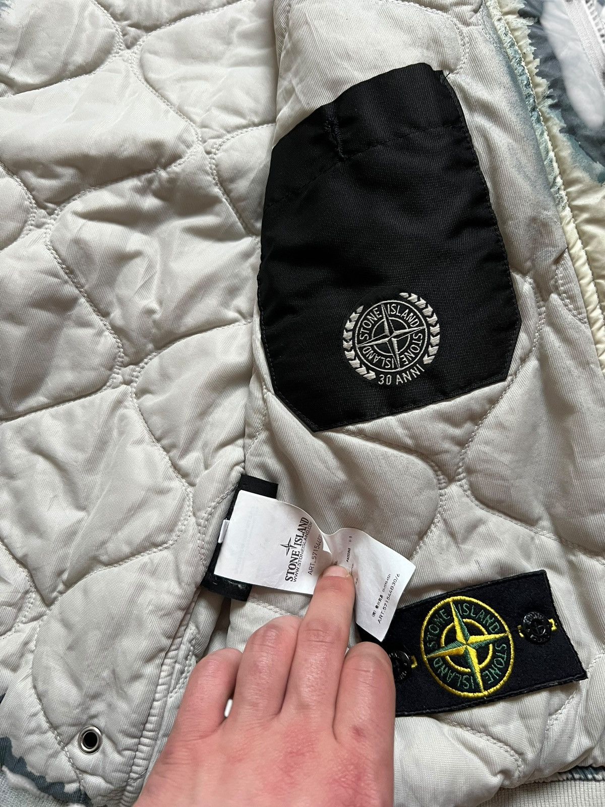 Massimo Osti × Stone Island Stone Island 30 Anni Hand-Dyed Custom Jacket – One of One Size US L / EU 52-54 / 3 - 11 Thumbnail