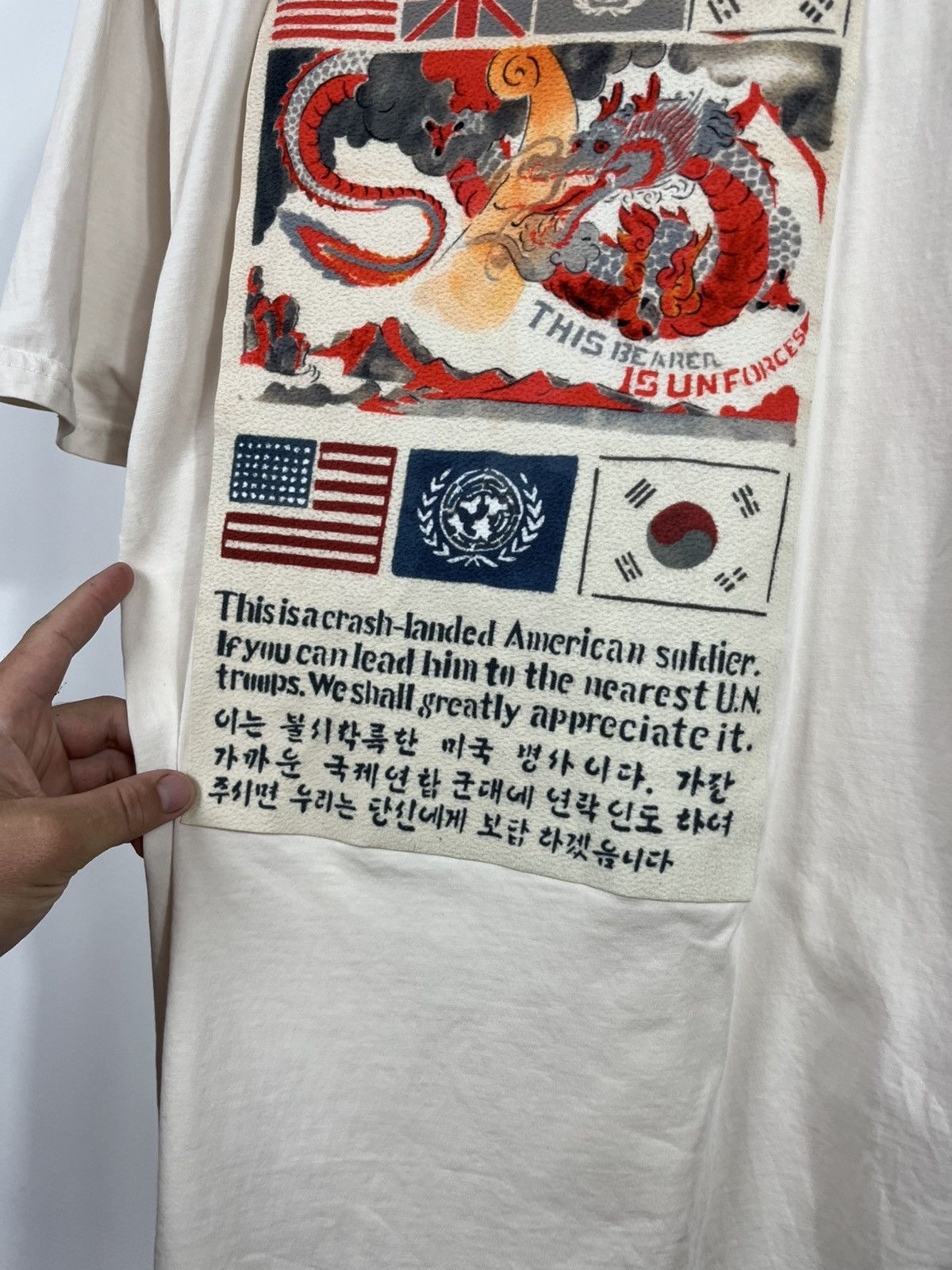 Alpha Industries Alpha Industries Graphic Tee Crash Message Back Print L Size US L / EU 52-54 / 3 - 6 Thumbnail