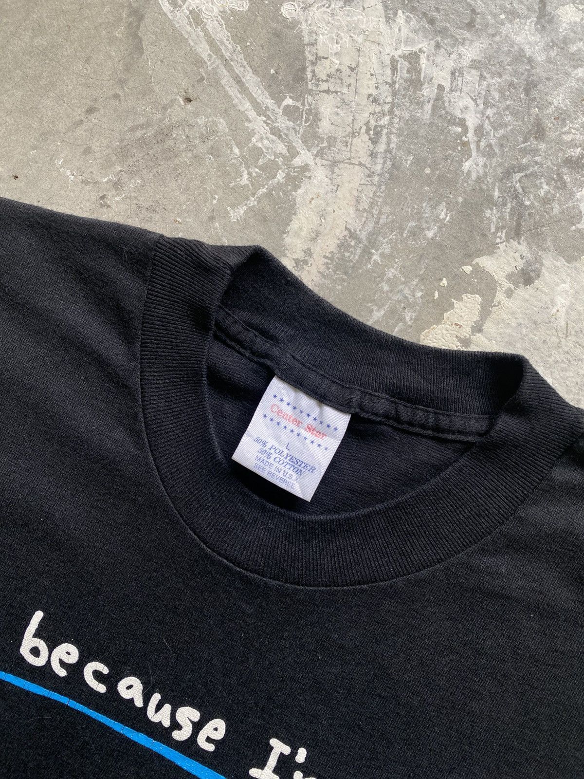 Other × Vintage Vintage 80s Quote Tee Size US L / EU 52-54 / 3 - 7 Thumbnail