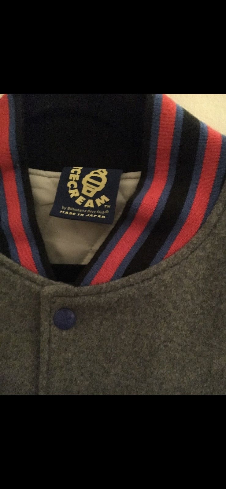 Icecream Icecream Season 9 (2009) Varsity Jacket - Rare Gem!!! Size US XXL / EU 58 / 5 - 4 Thumbnail