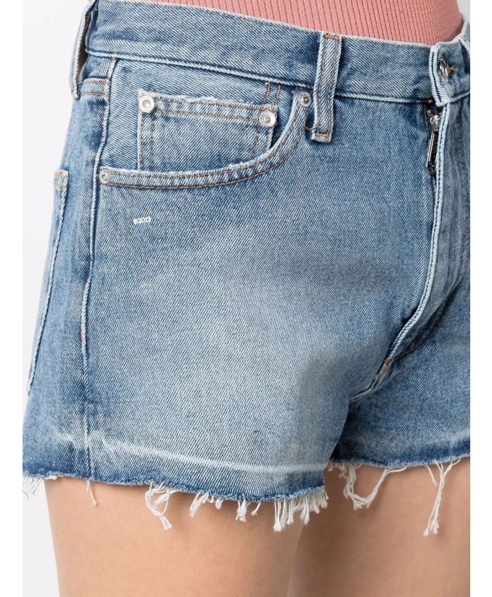 Off-White o1gr1nt0125 Corporate Short in Blue Size 28" / US 6 / IT 42 - 5 Thumbnail