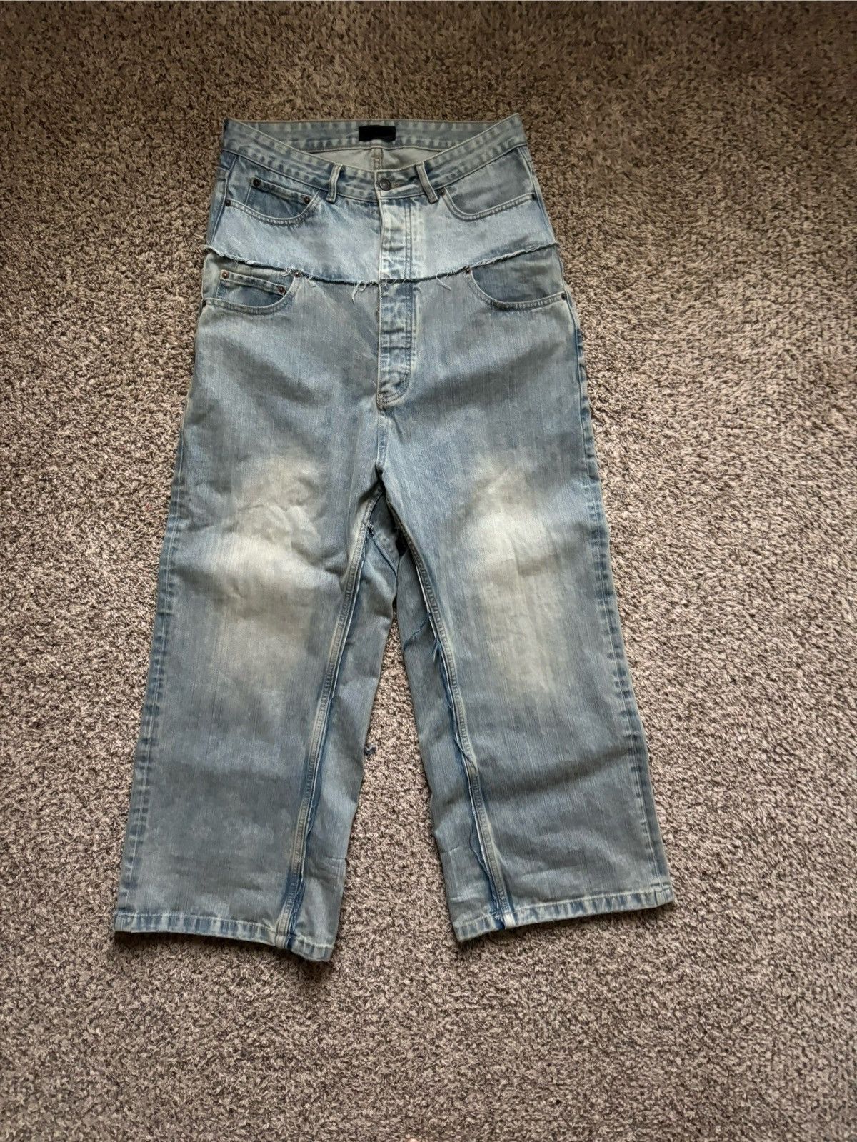 Other Custom double waisted denim Size US 32 / EU 48 - 1 Thumbnail