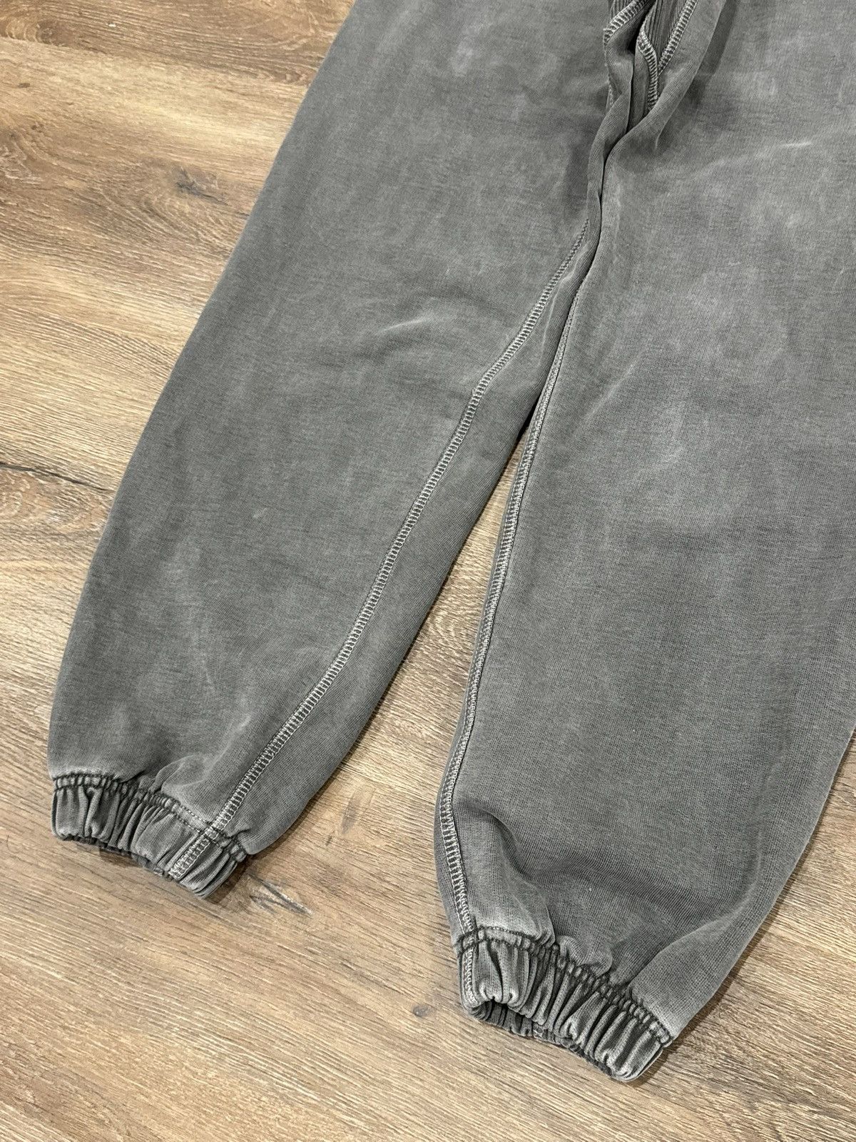Cole Buxton Cole Buxton Washed Heavyweight Warm-Up Sweatpants - Grey Size US 34 / EU 50 - 4 Thumbnail