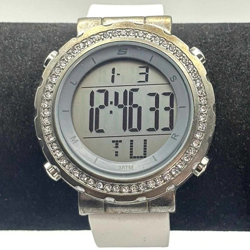 SKECHERS White Skechers Men's Digital Watch Size ONE SIZE - 2 Thumbnail