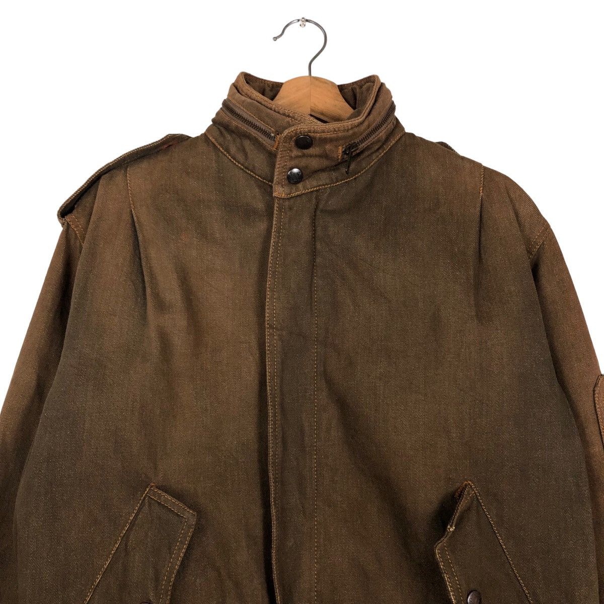 Japanese Brand 🔥Vintage Chore Bomber Jacket Biker Ixi:z Japan Issey Miyake Size US M / EU 48-50 / 2 - 3 Thumbnail