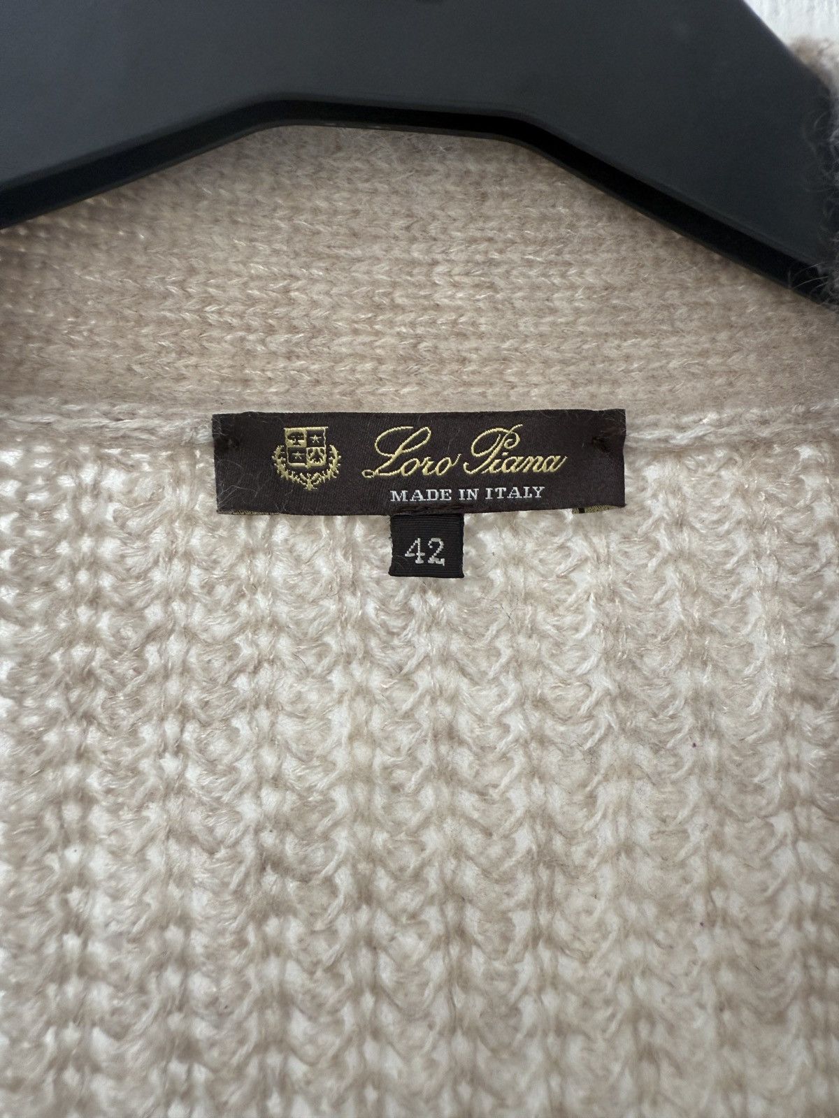 Loro Piana Cashmere cardigan knit sweater Size US XS / EU 42 / 0 - 5 Thumbnail