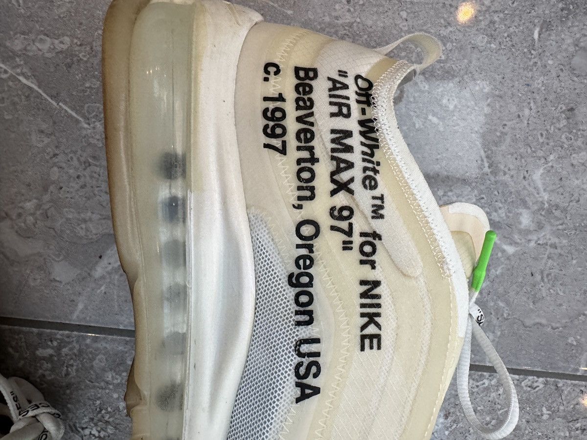 Nike × Off-White Nike x Off-White Air Max 97 Size US 10 / EU 43 - 10 Thumbnail