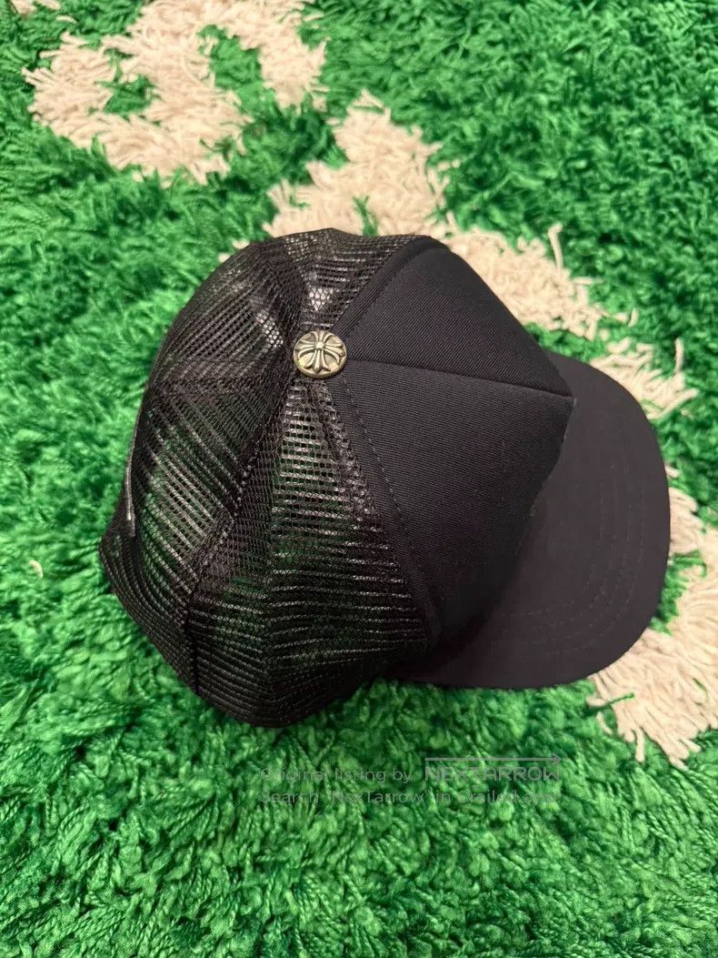 Chrome Hearts CHROME HEARTS Size OS Black three-piece leather baseball ca Size ONE SIZE - 3 Thumbnail