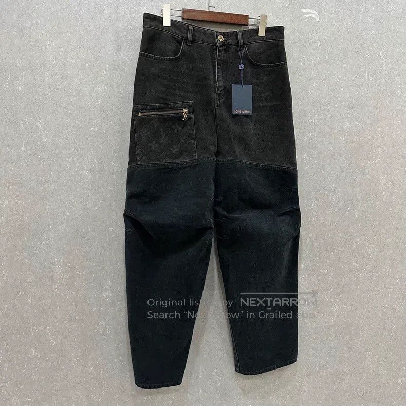 Louis Vuitton Louis Vuitton Printed Worn Jeans Size US 30 / EU 46 - 3 Thumbnail
