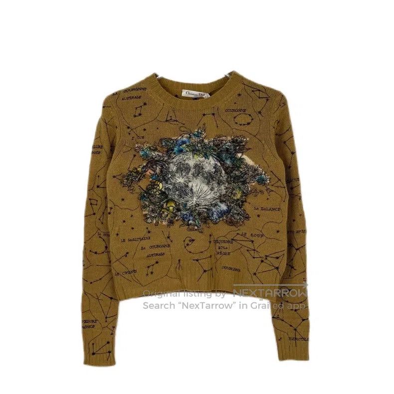 Dior Dior Camel-coloured embroidered bee constellation series c Size XS / US 0-2 / IT 36-38 - 1 Thumbnail