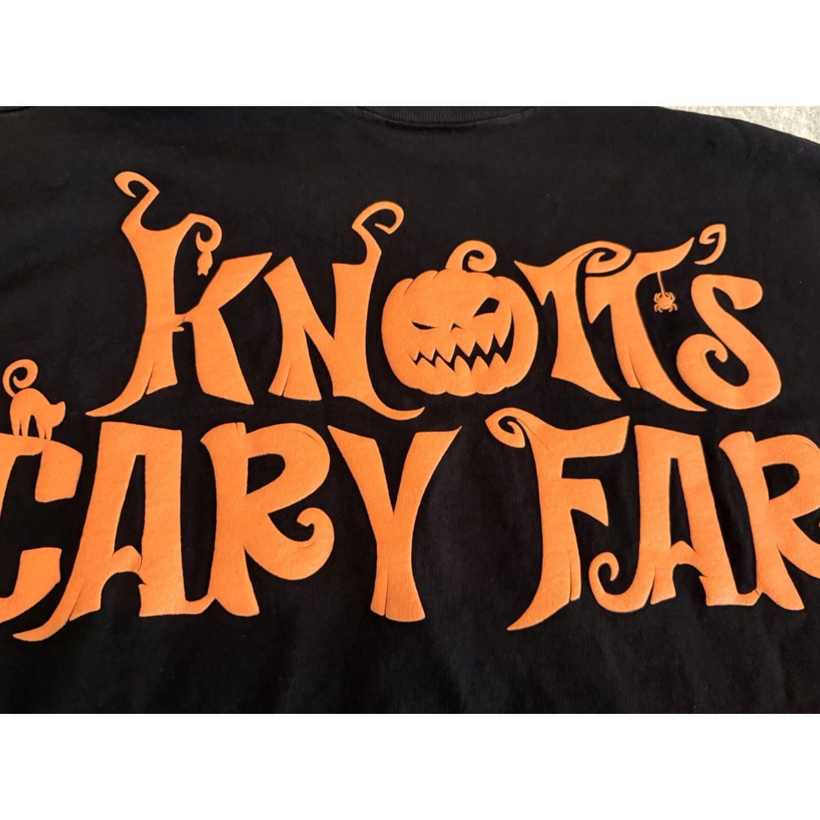 ESPIRIT Knott's Scary Farm Black Spirit Jersey Long Sleeve Shirt Halloween Size Medium Mens Size US M / EU 48-50 / 2 - 2 Thumbnail