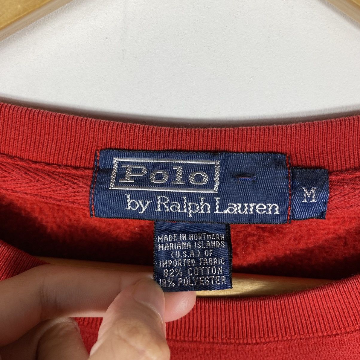 Polo Ralph Lauren Vintage 90's POLO By RALPH LAUREN Small Pony Sweatshirt Size US M / EU 48-50 / 2 - 5 Thumbnail