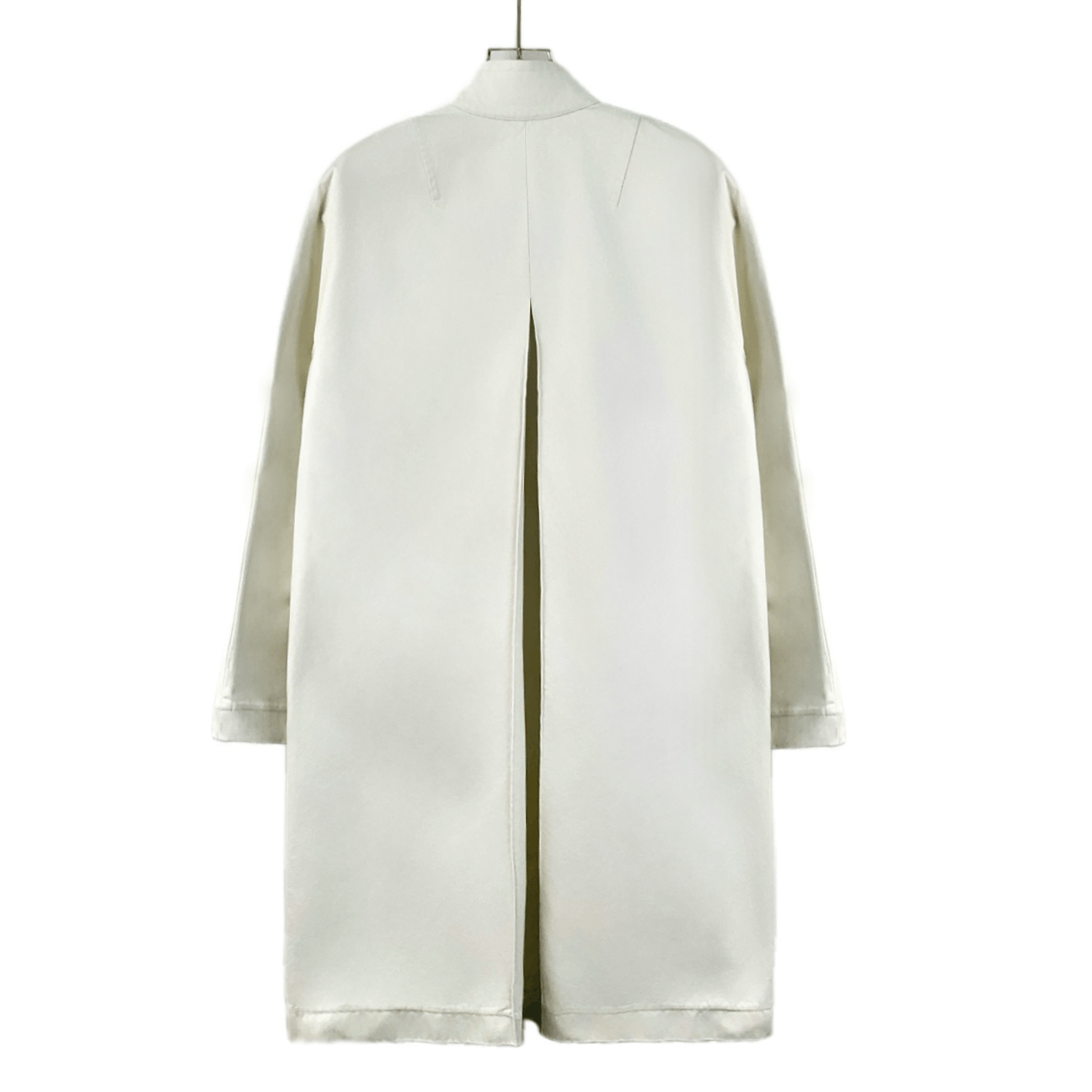 Hermes Hermès White Button-Up Trench Coat (Size 36) Size XS / US 0-2 / IT 36-38 - 8 Thumbnail