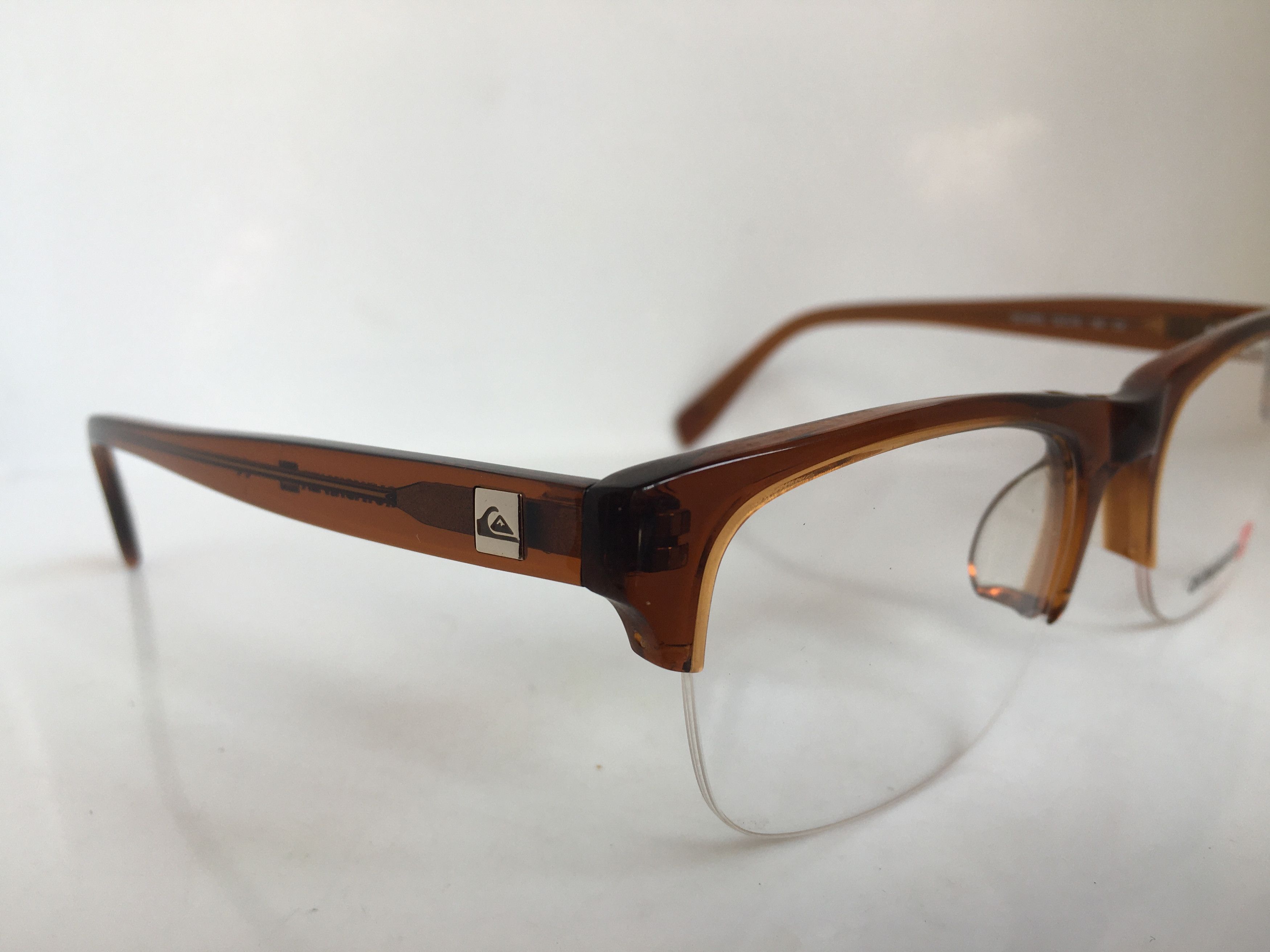 Other Quiksilver QS-A002 Malcolm X Brown Eyeglasses Frame Size ONE SIZE - 2 Thumbnail