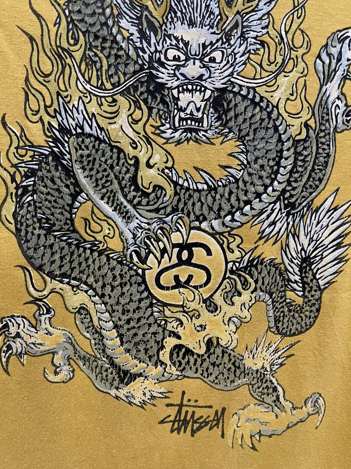 Vintage Vintage 90s Stussy Dragon🔥🔥🔥 Size US M / EU 48-50 / 2 - 8 Thumbnail