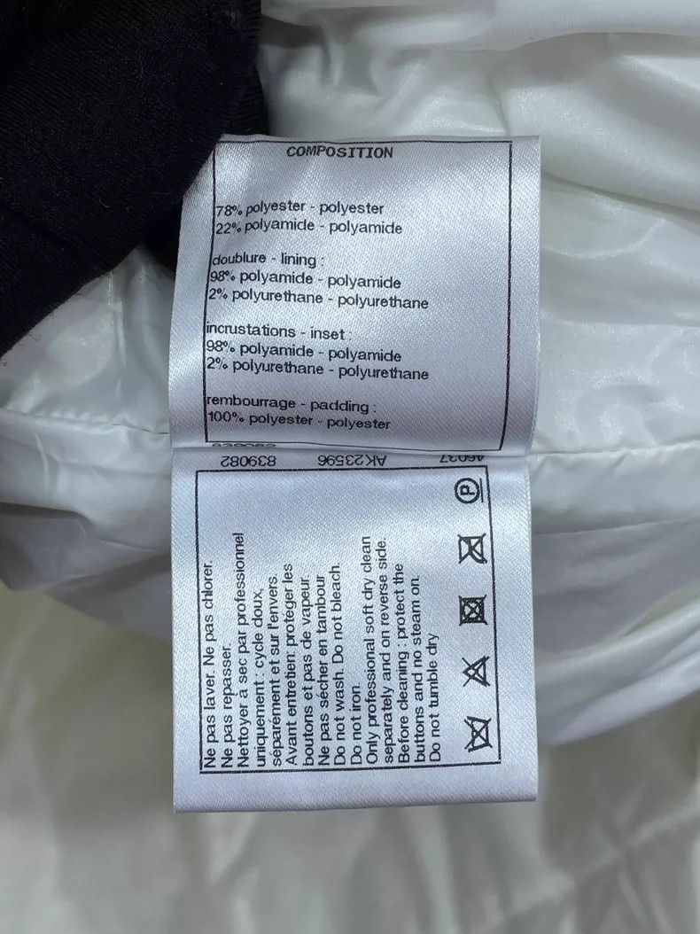 Chanel Chanel Snow Series Snow White Cotton Suit jacket 2504-Nexta Size XS / US 0-2 / IT 36-38 - 8 Thumbnail