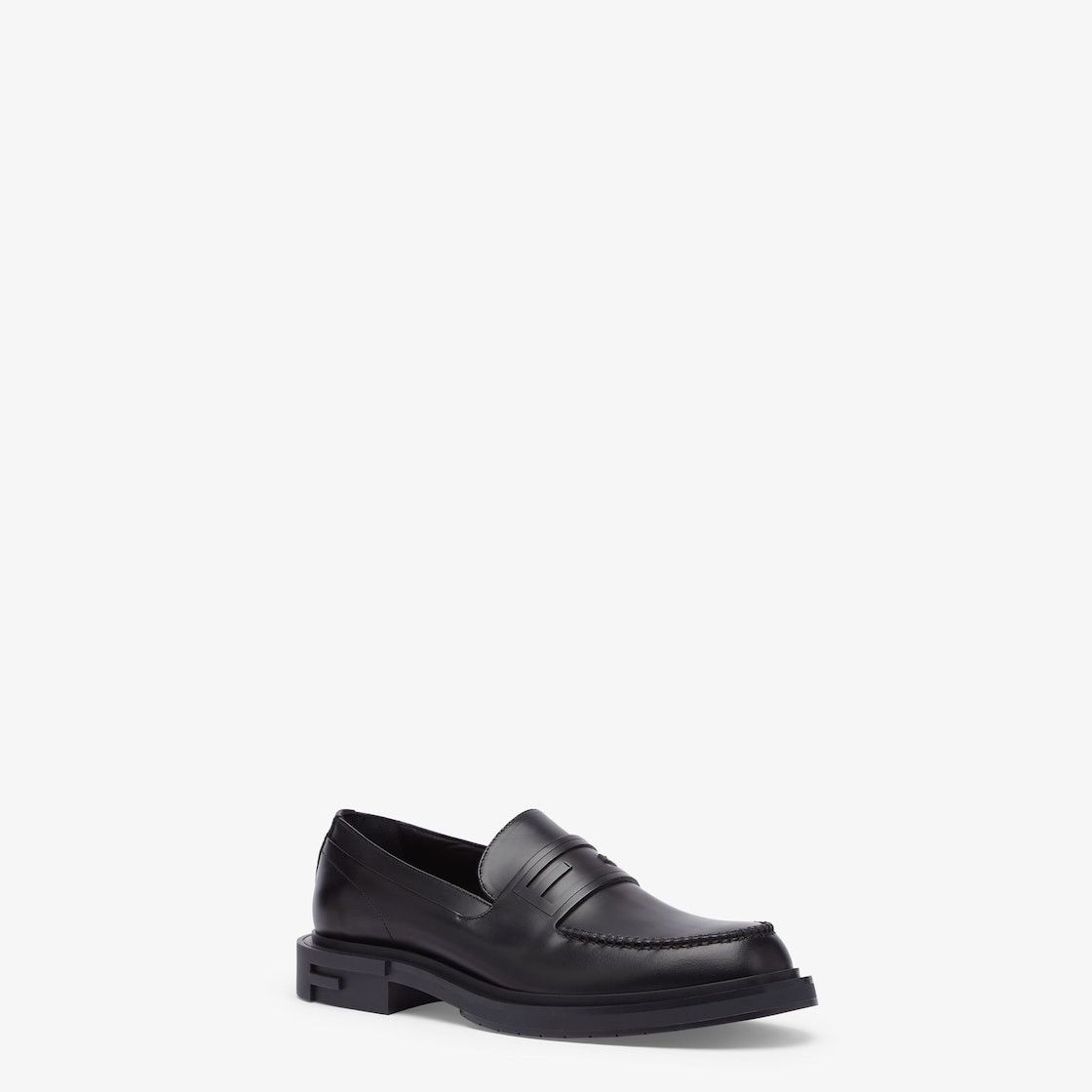 Fendi o1w1db10525 Frame Loafers in Black Size US 12 / EU 45 - 2 Thumbnail