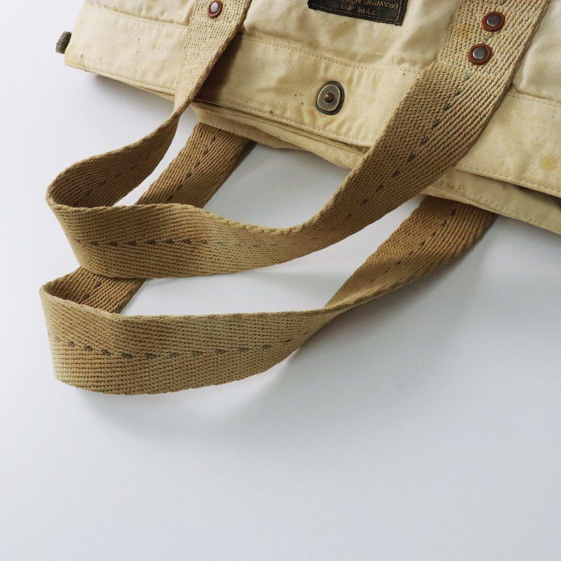 Kapital Kountry stenciled military studded tote canvas laundry bag Size ONE SIZE - 5 Thumbnail