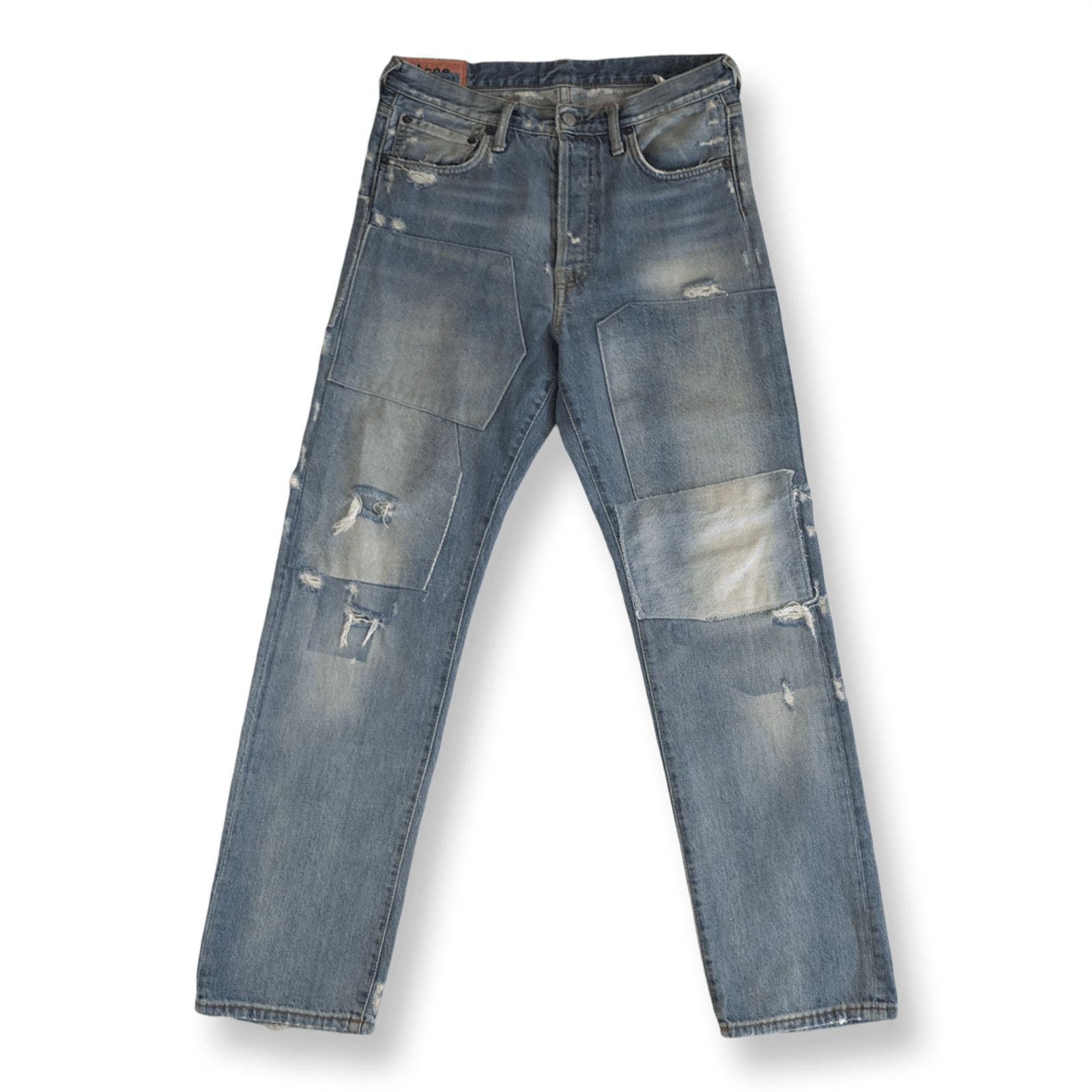 パンツ Acne Studios 1992M Vintage Blue 29/30 Acne Studios - Regular fit jeans - 1992 - Mid Blue