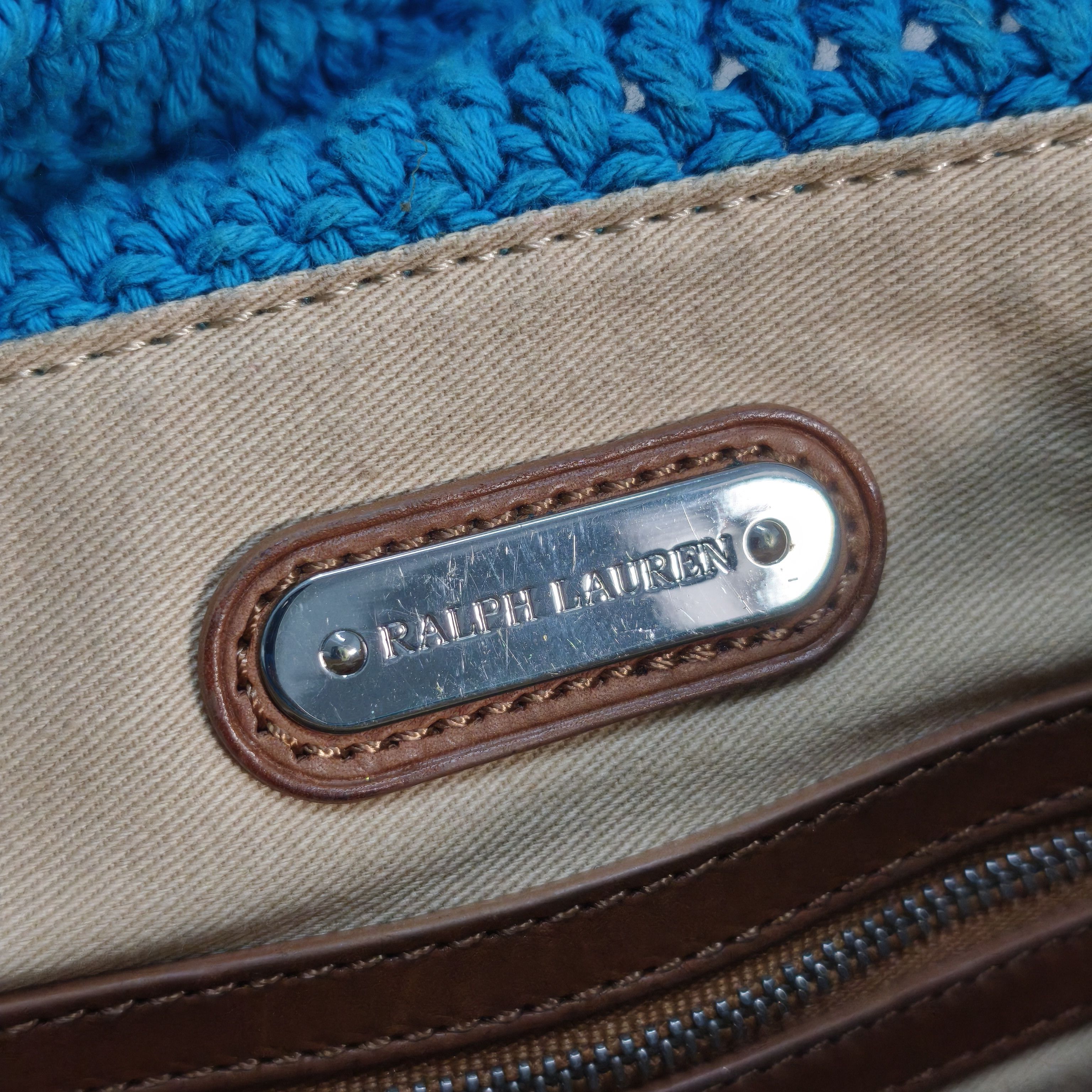 Ralph Lauren ralph lauren braided shoulder bag with tag strap Size ONE SIZE - 13 Thumbnail