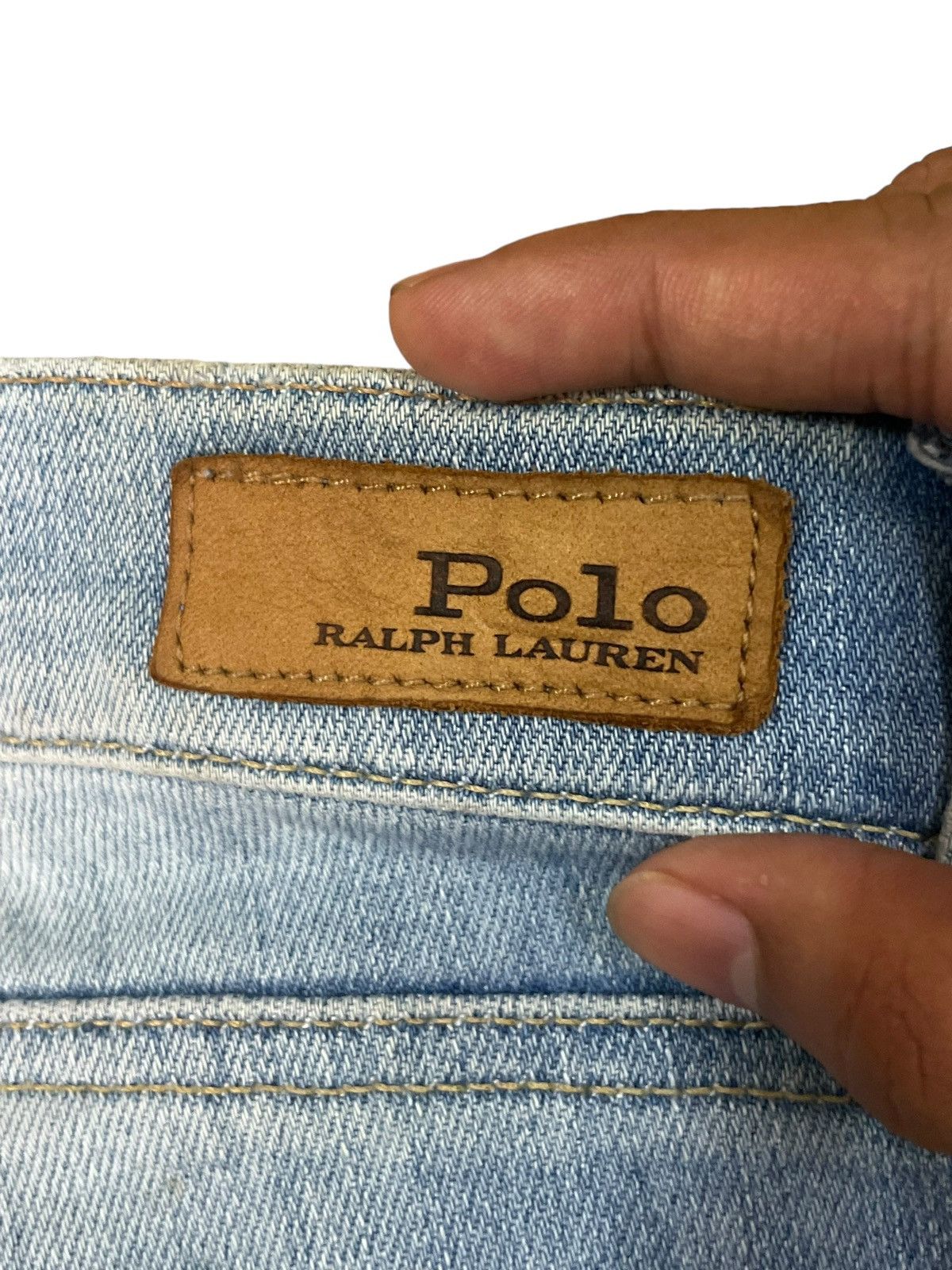 Polo Ralph Lauren Polo Ralph Lauren Unisex Distressed Slim Tapered Jeans Size US 34 / EU 50 - 9 Thumbnail