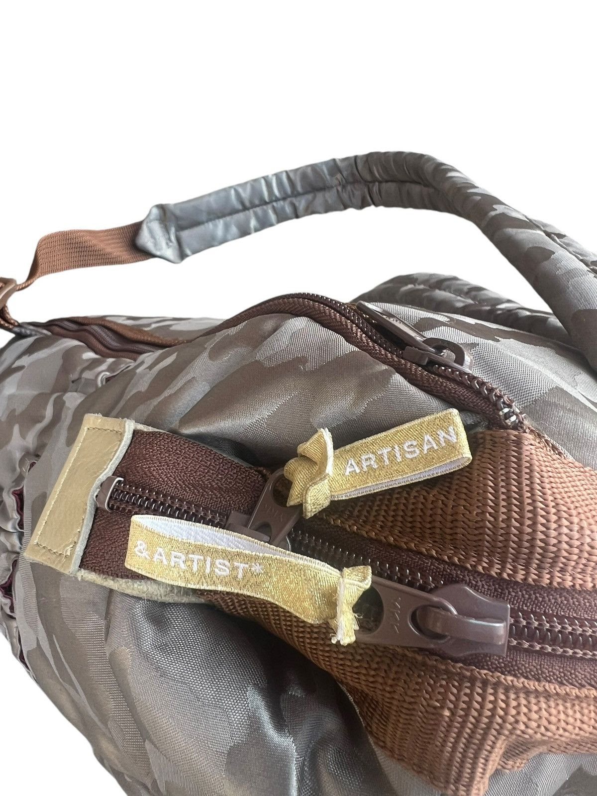 Vintage Artisan & Artist Japan Camouflage Backpack Bag Rucksack Size ONE SIZE - 21 Thumbnail