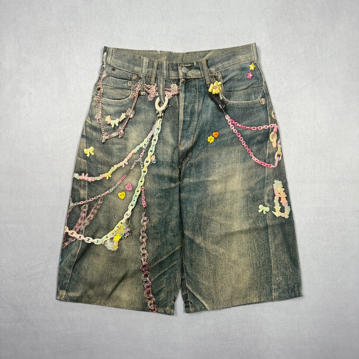 Acne Studios SS25 Trompe L’oeil Loose Shorts Size US 32 / EU 48 - 1 Thumbnail