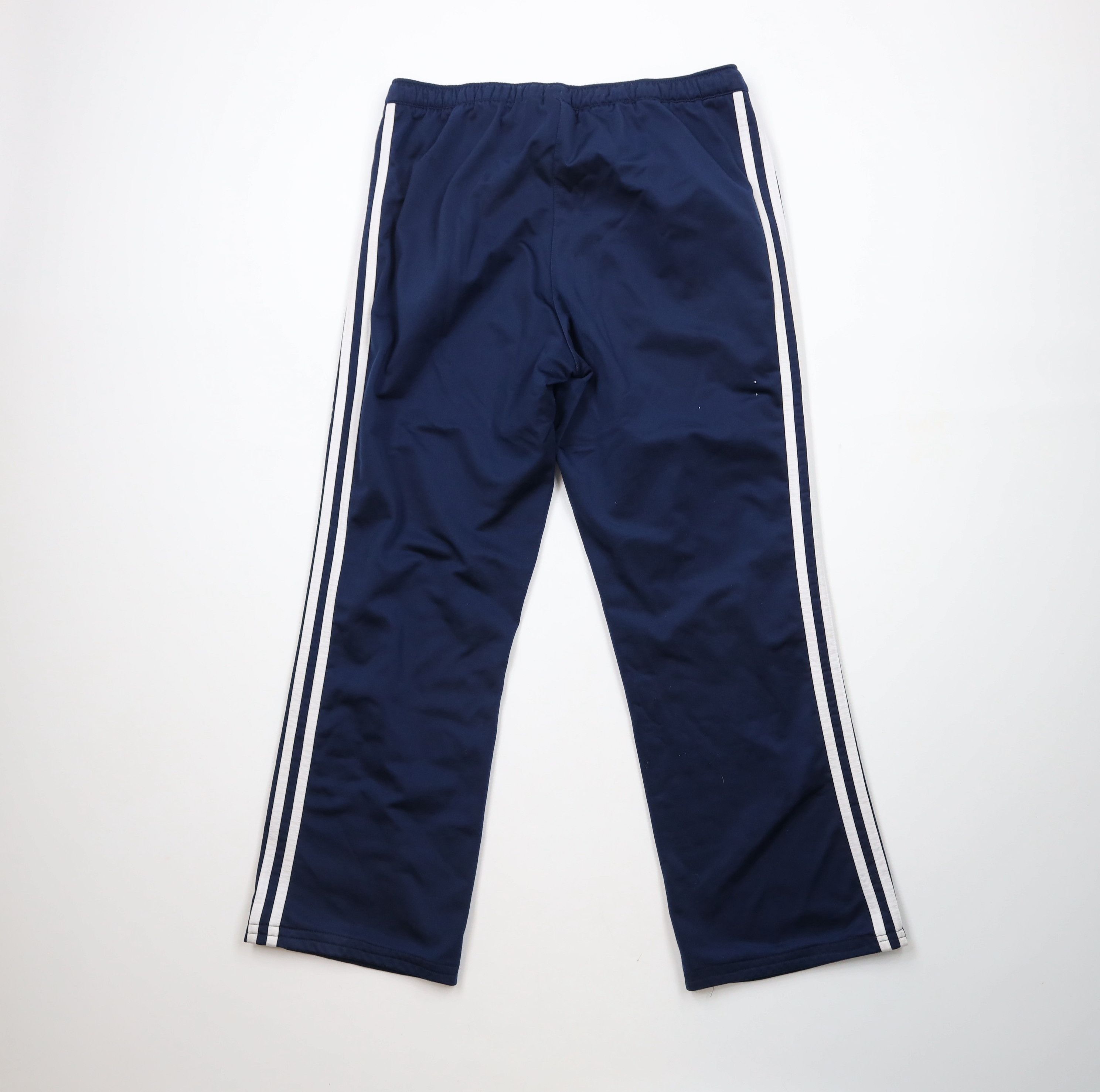Adidas × Vintage Vintage Y2K Adidas Spell Out Striped Wide Leg Pants Blue Size 30" / US 8 / IT 44 - 11 Thumbnail