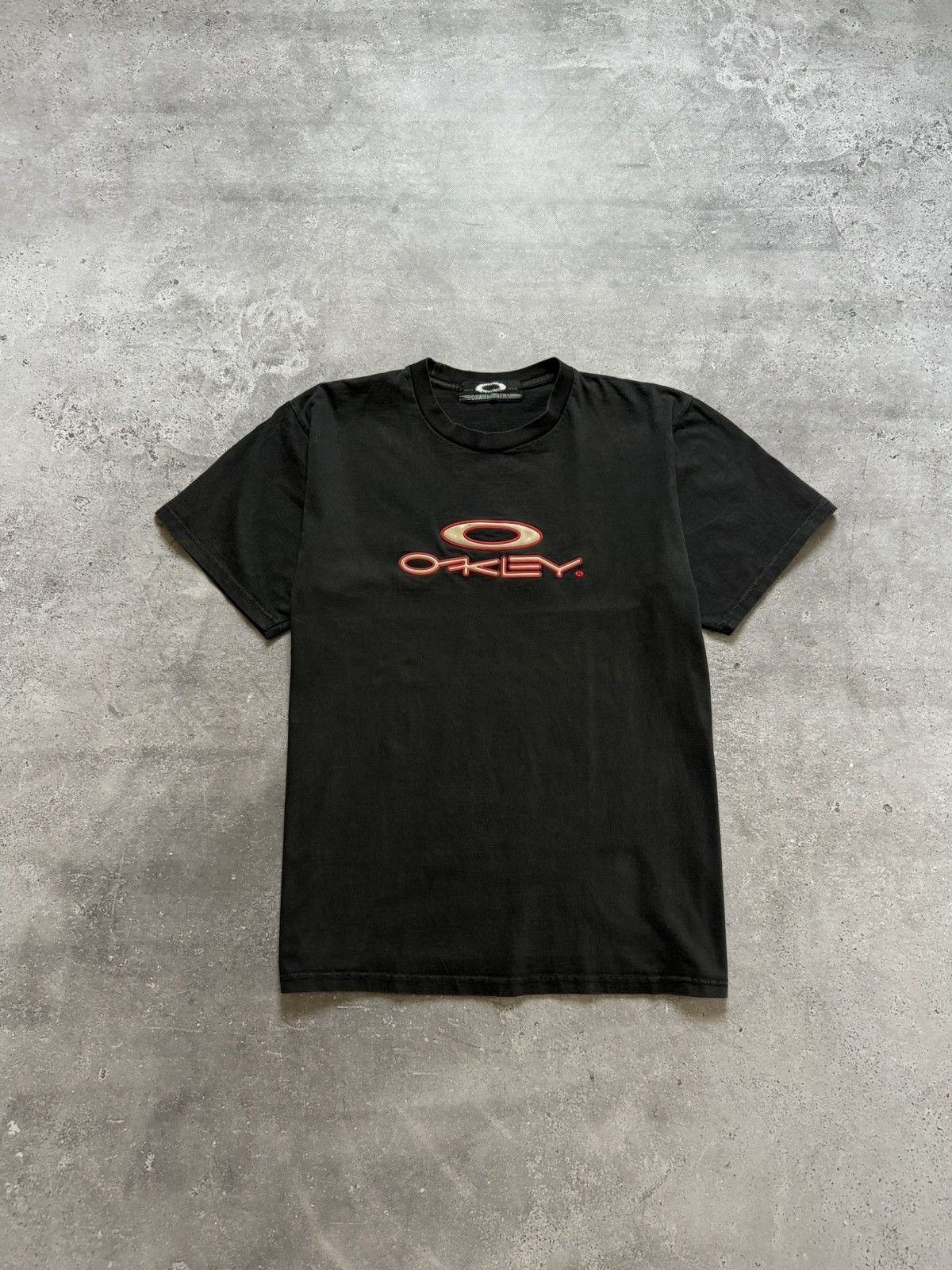 Oakley × Vintage Vintage 00s Oakley Software Center Logo T-Shirt