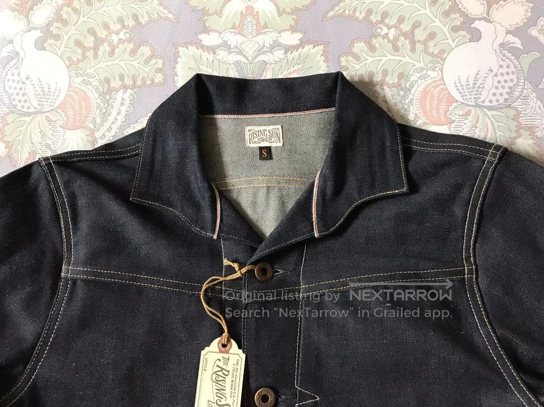 Rising Sun & Co. Rising Sun 2nd Gen Raw Denim Jacket. Size US S / EU 44-46 / 1 - 7 Thumbnail