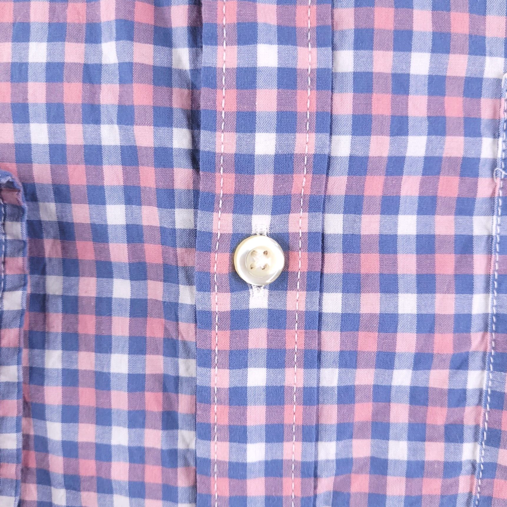 Gap Gap Shirt Button-Up Slim L Purple Cotton Mens Long Sleeve casual Size US L / EU 52-54 / 3 - 3 Thumbnail
