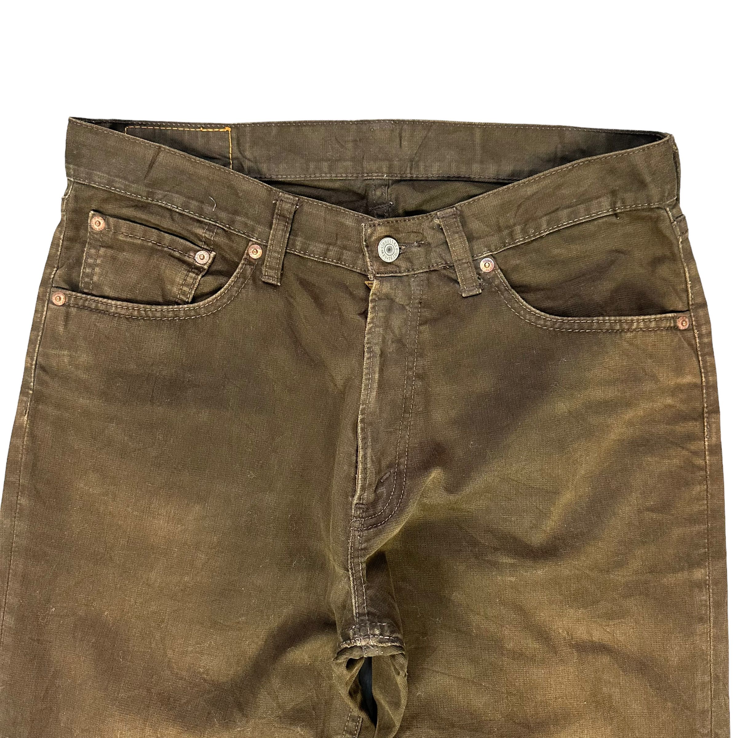 Levi's LEVIS LOT 702 BROWN DENIM PANT #8078-201 Size US 33 - 2 Thumbnail