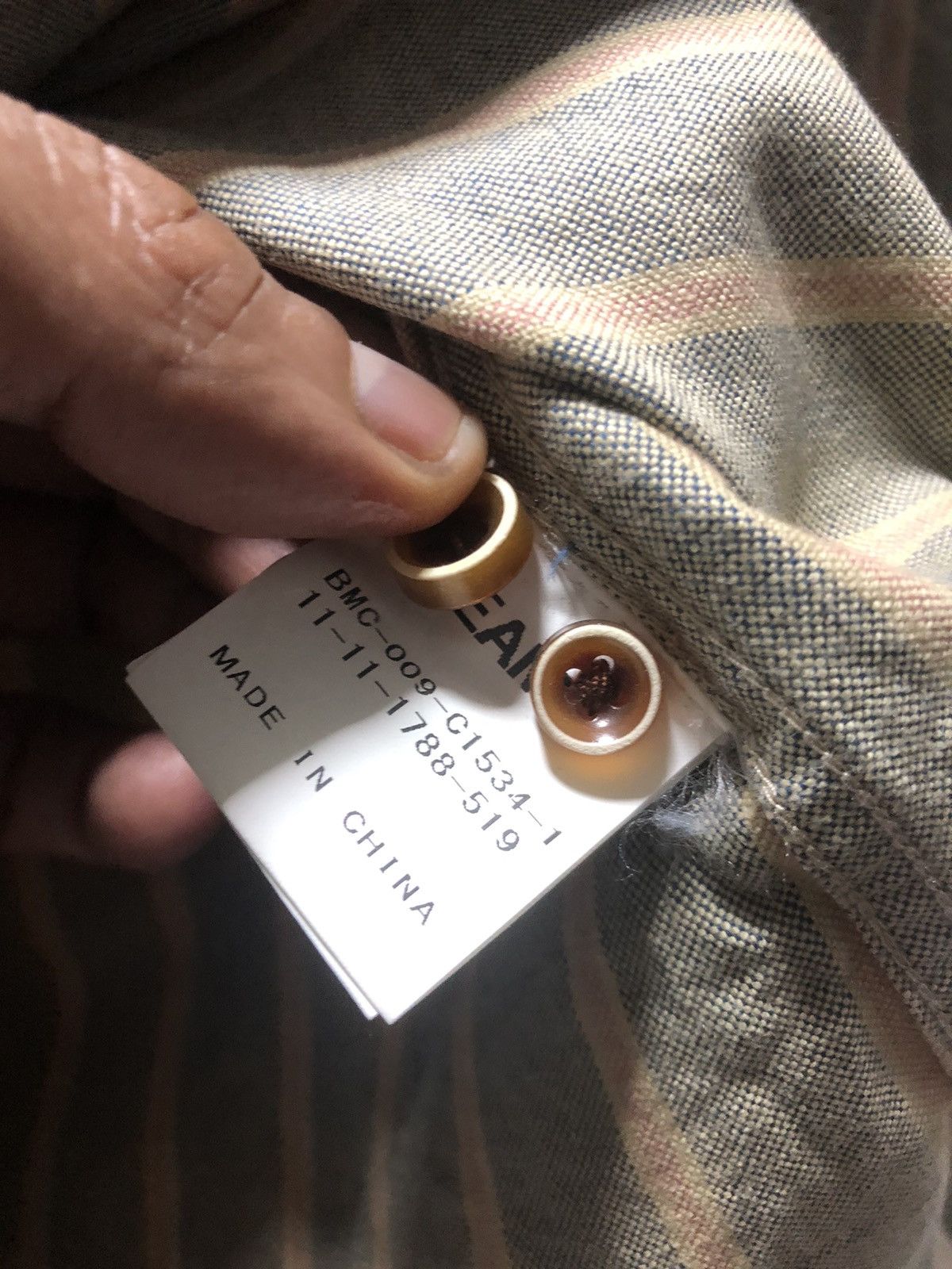 Beams Plus BEAMS Co Shirt Selvedge Line Striped Style Japan Workwear Size US S / EU 44-46 / 1 - 4 Thumbnail