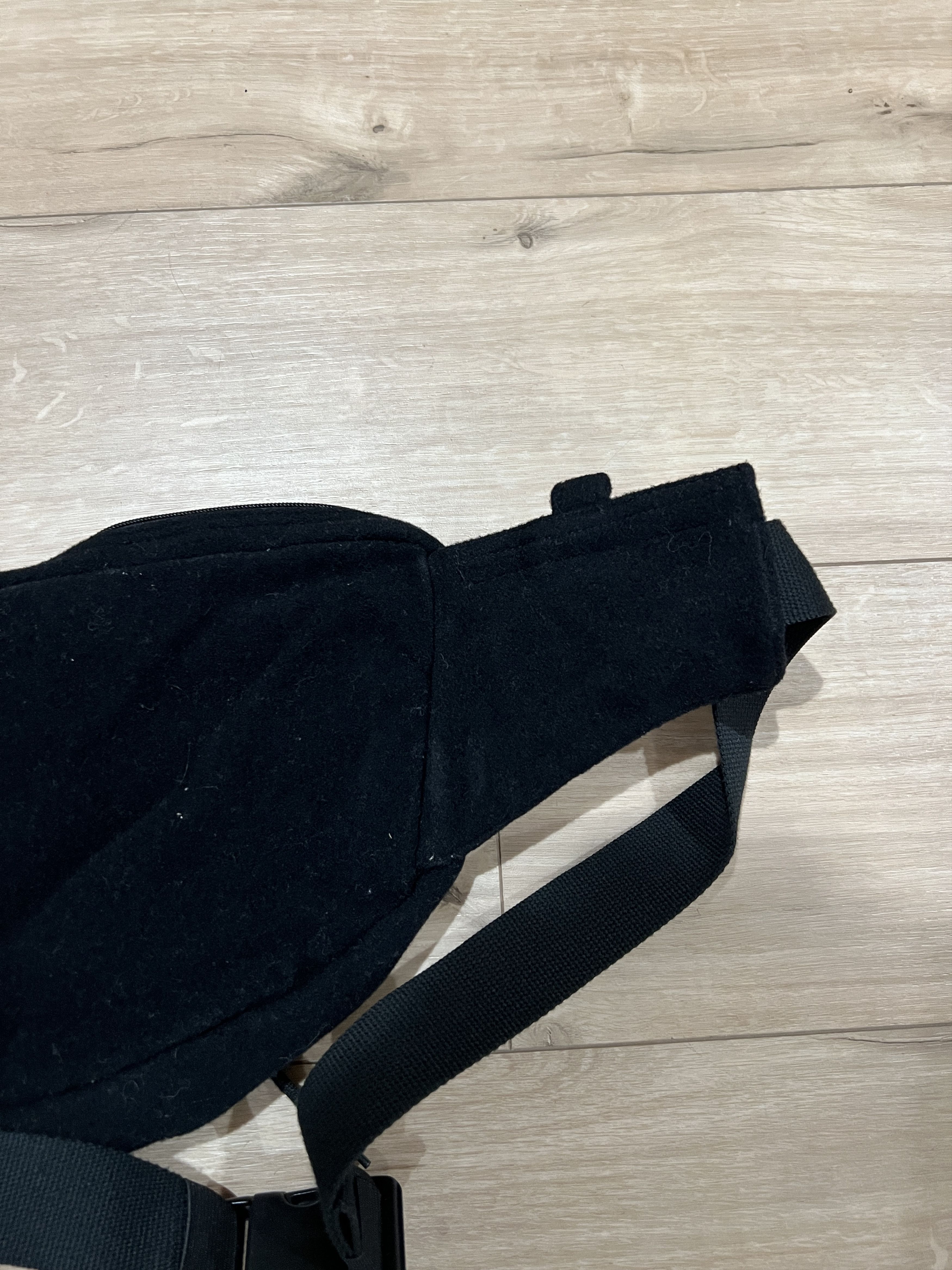 Stussy Stussy SAMPLE AC/DC Collab Black Fleece Crossbody Bag OS Size ONE SIZE - 3 Thumbnail