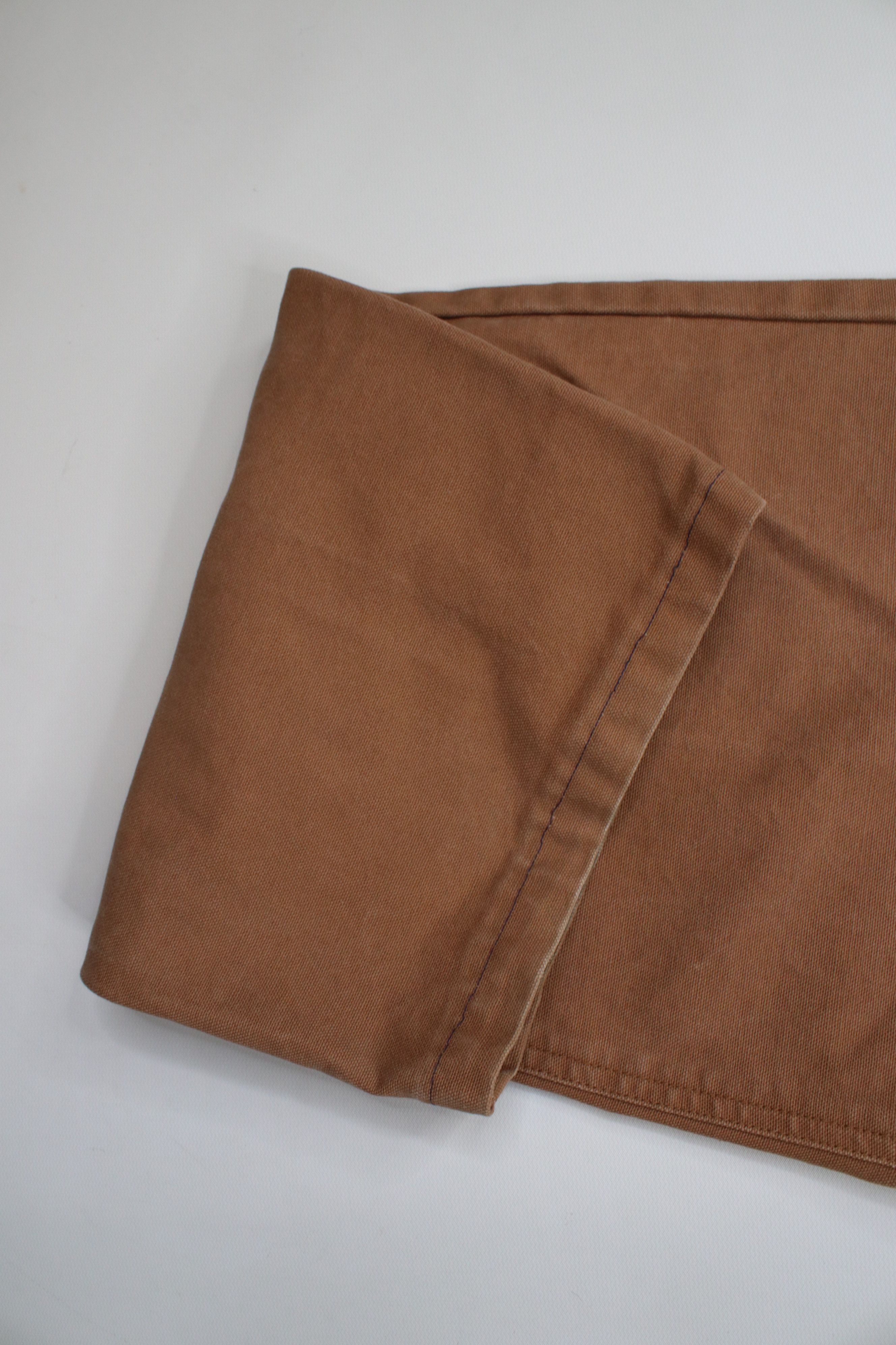 Cabelas × Vintage Vintage 90s Cabelas Distressed Canvas Pants Brown Cotton Size US 34 / EU 50 - 7 Thumbnail